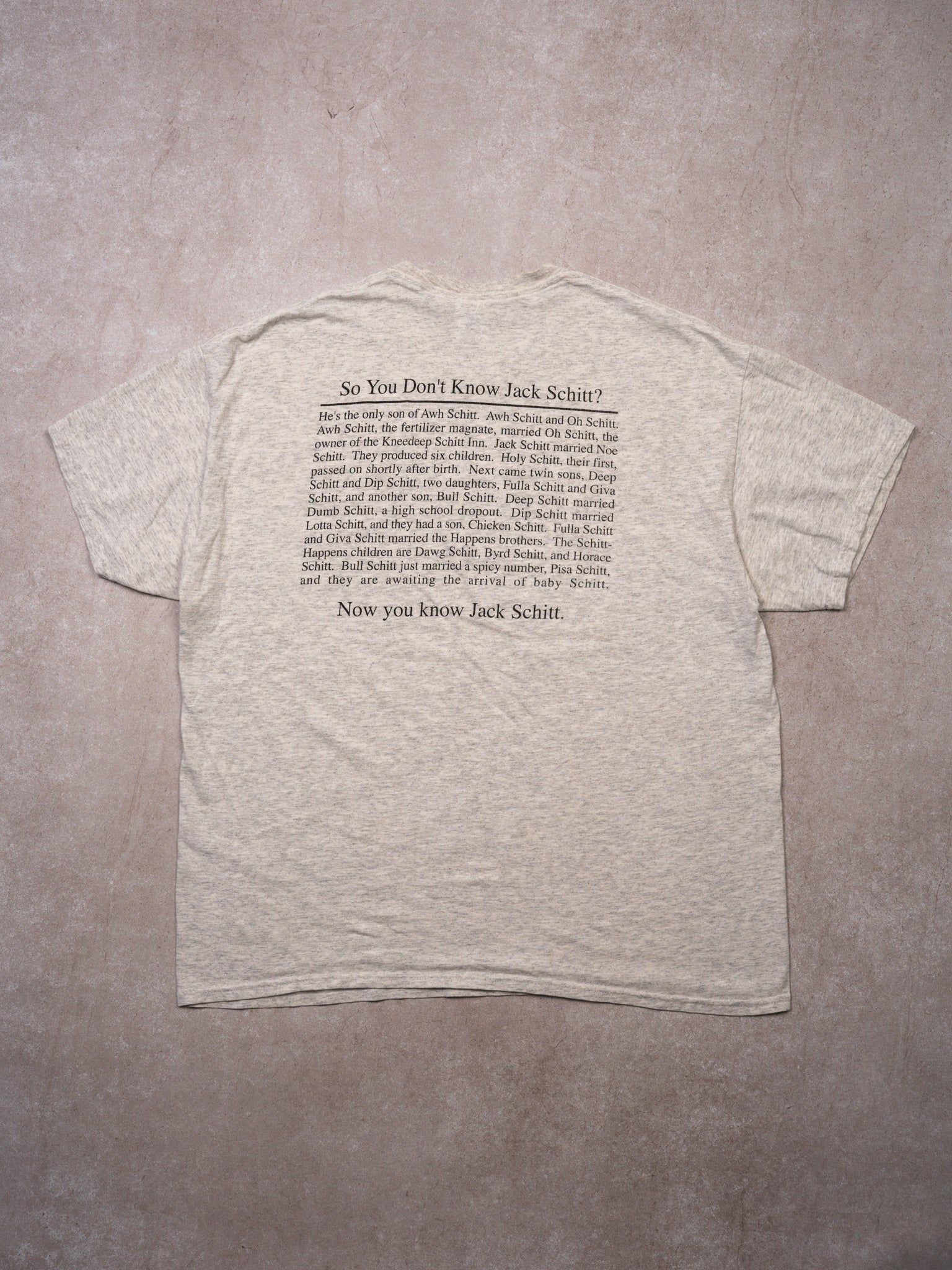 Vintage 00s "I Know Jack Shit" Tee (L)