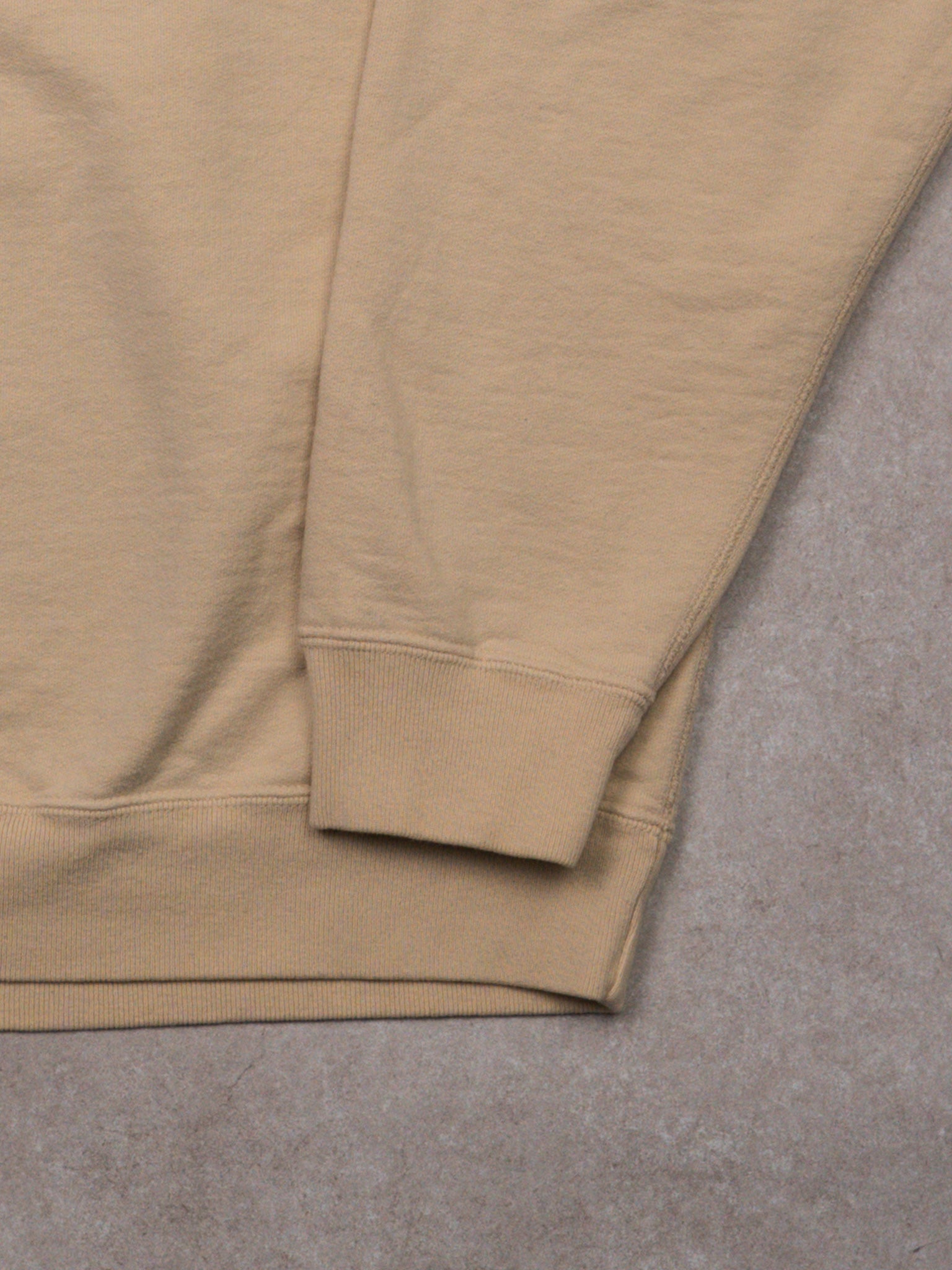 Vintage Beige Non-Fiction Muskoka 1/4 Zip Sweater (XL)