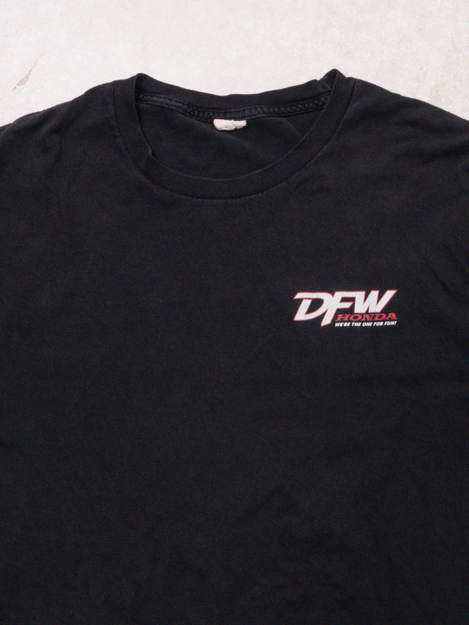 Vintage Black Shayna Texter DFW Honda Champion Tee (M)