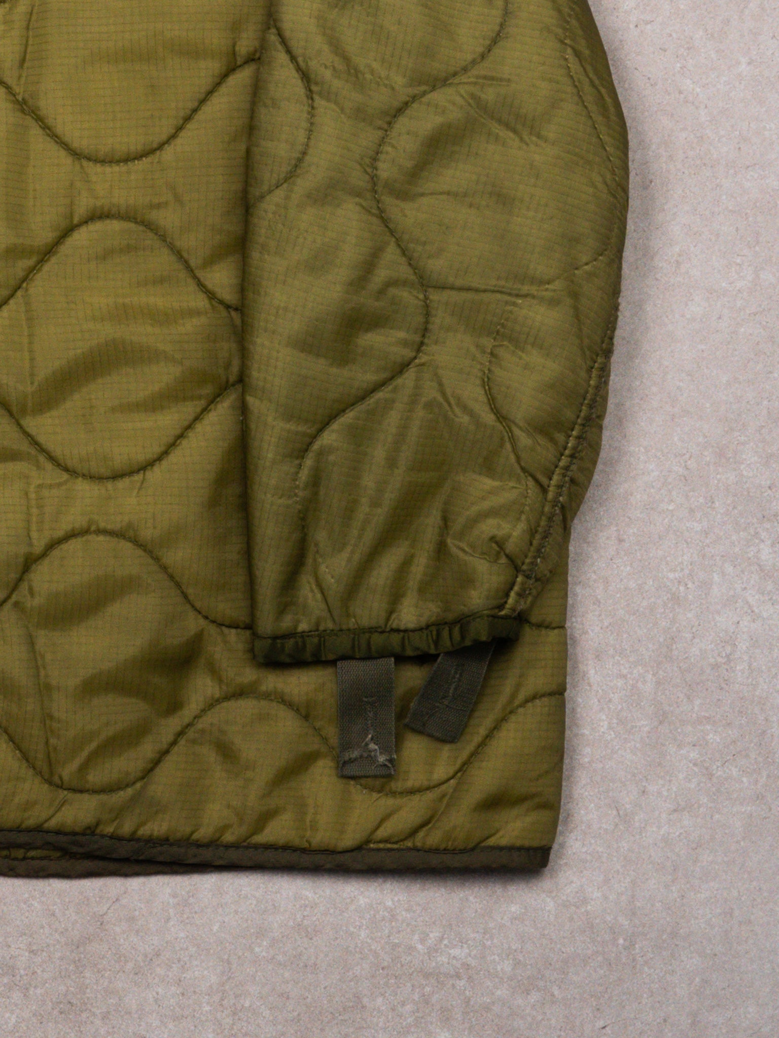 Vintage Olive Green Army Liner (M/L)