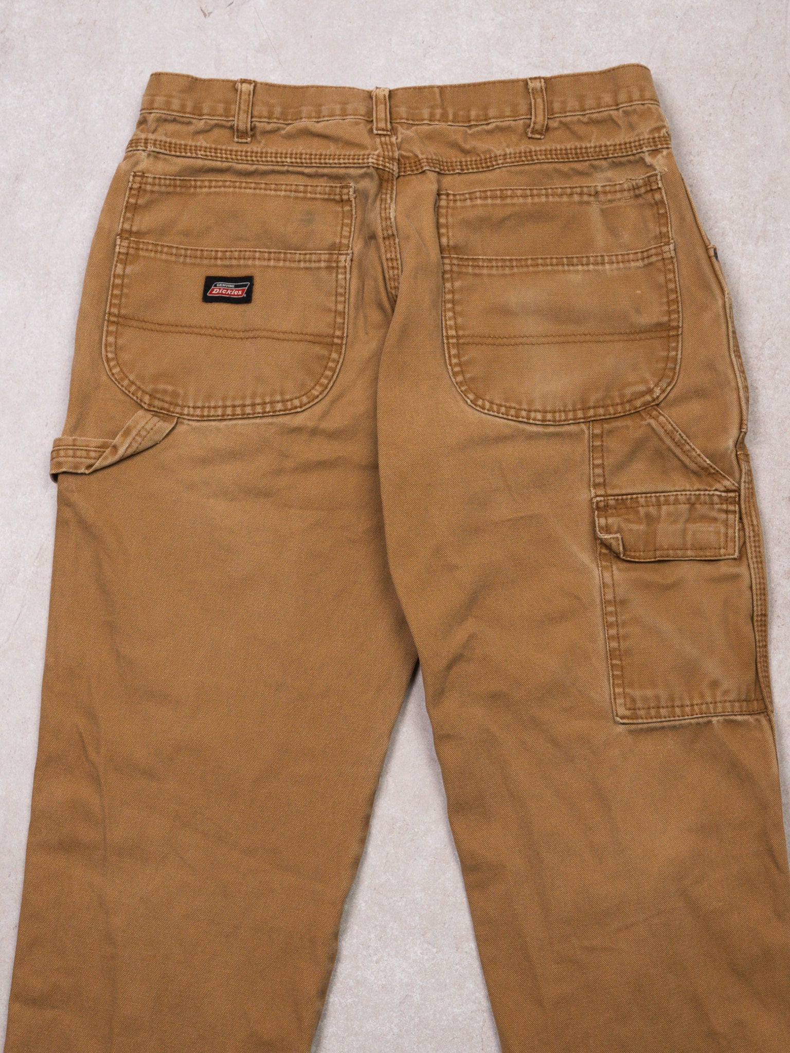 Vintage Rugged Camel Dickies Double Knee (32 x 31)