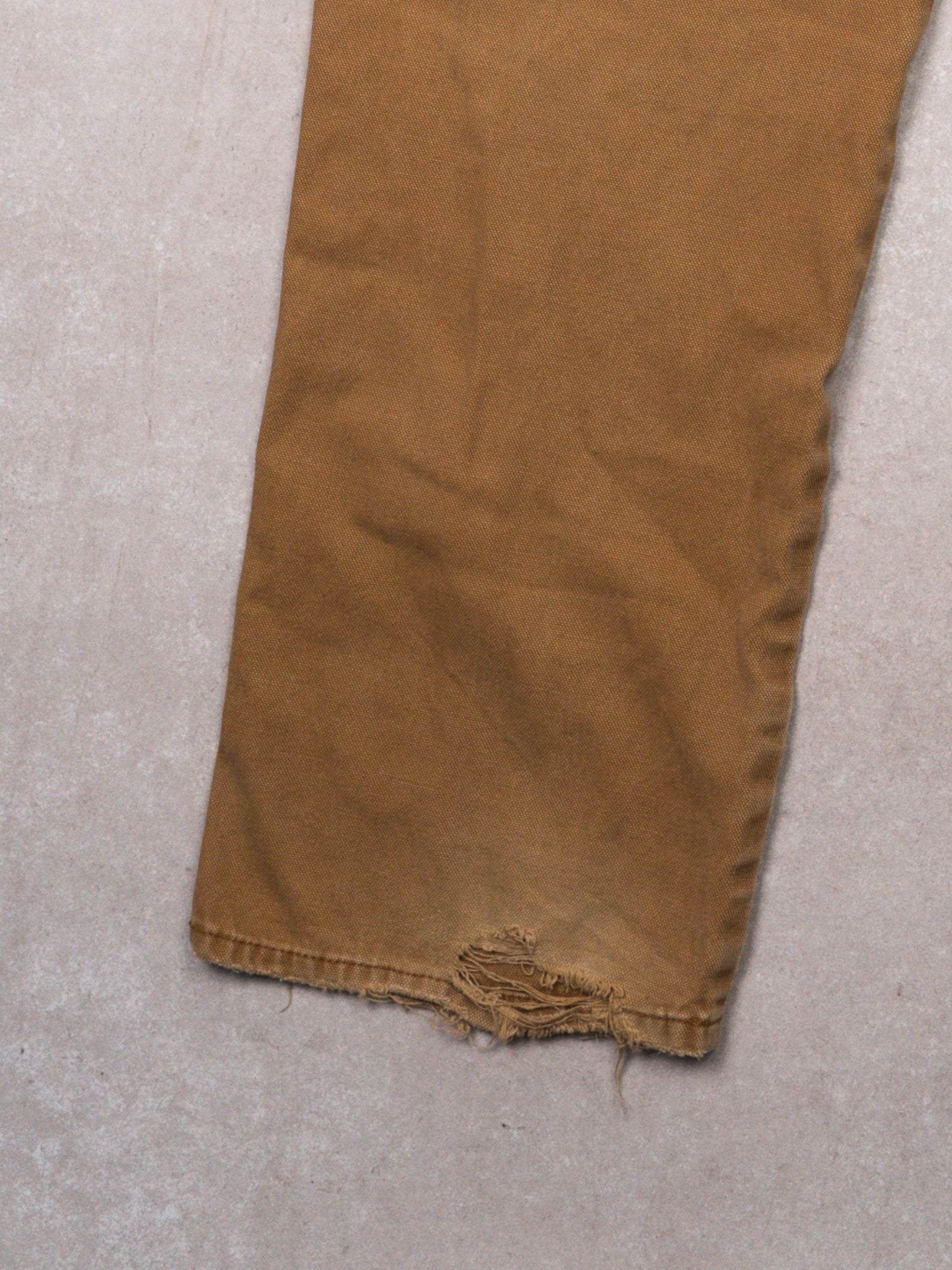 Vintage Rugged Camel Dickies Double Knee (32 x 31)