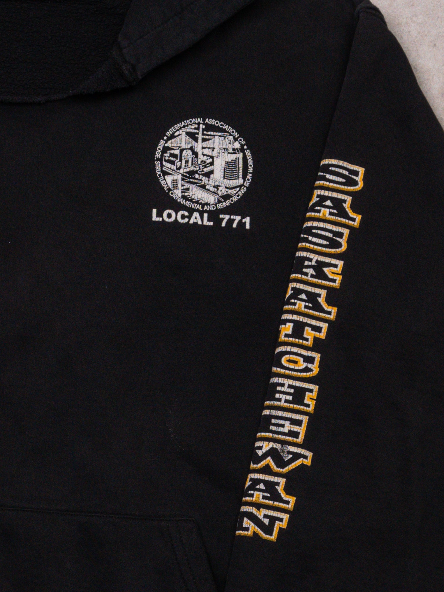 Vintage Local 771 Iron Workers Saskatchewan Hoodie (M)