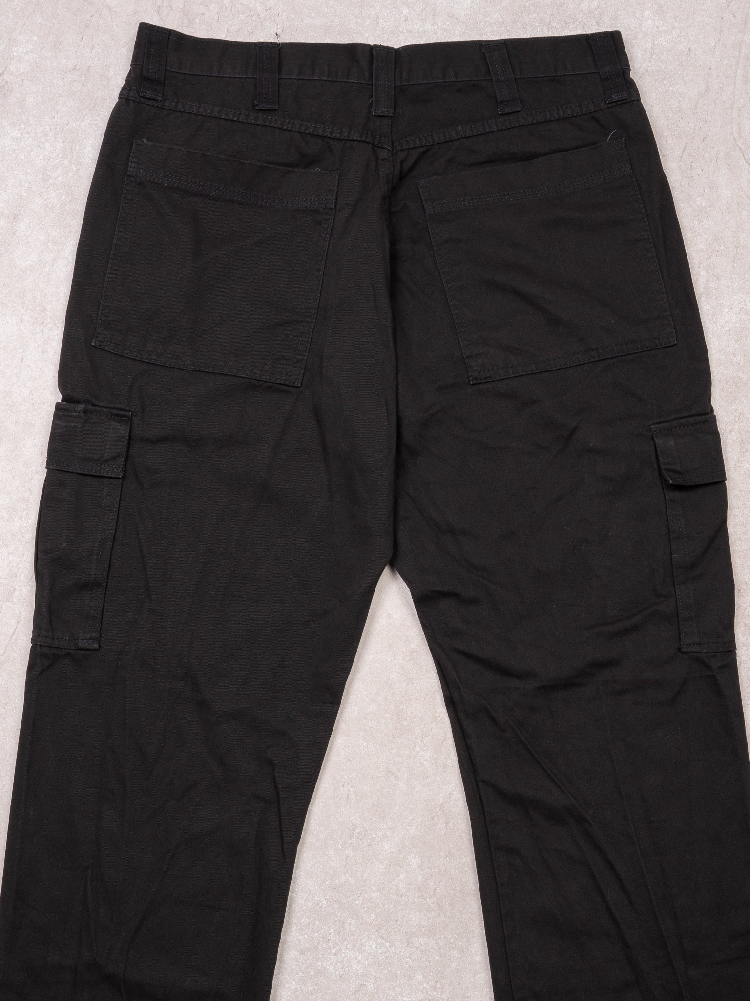 Vintage Black Wrangler Cargo Pants 2.0 (34 x 30)