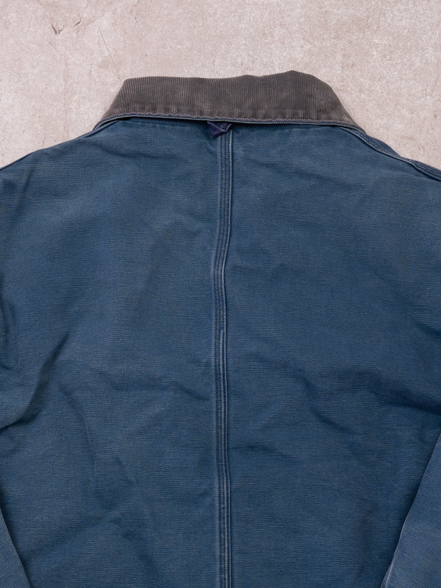 Vintage Blue + Grey Rugged Carhartt Arctic Jacket (L/XL)