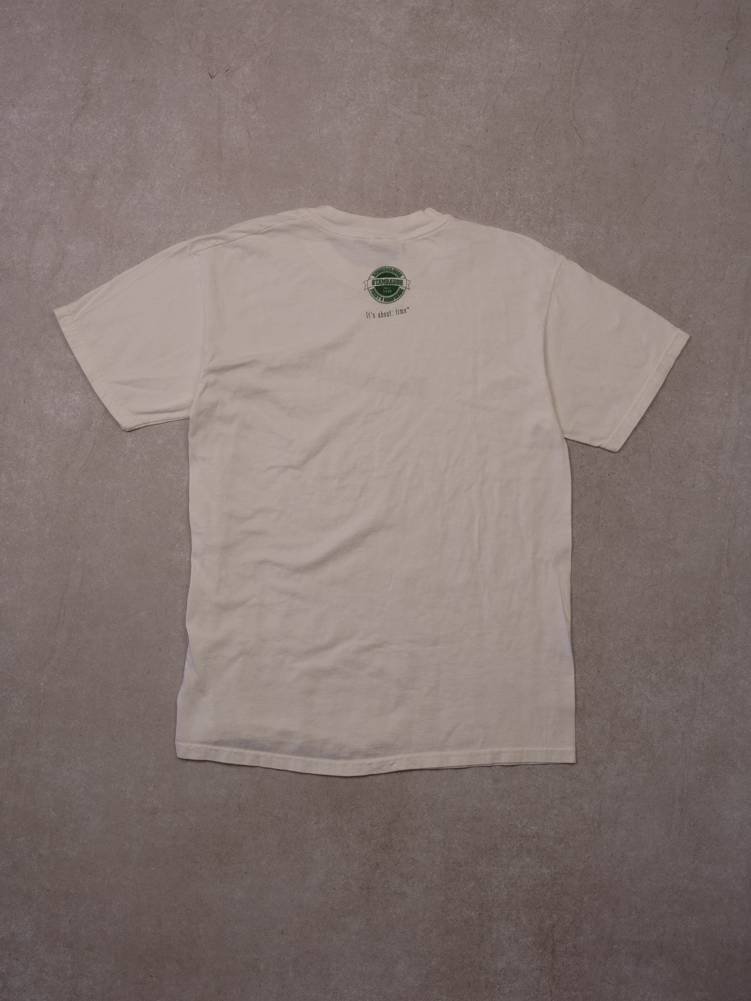 Vintage 90s White "Hammered" Tee (S/M)