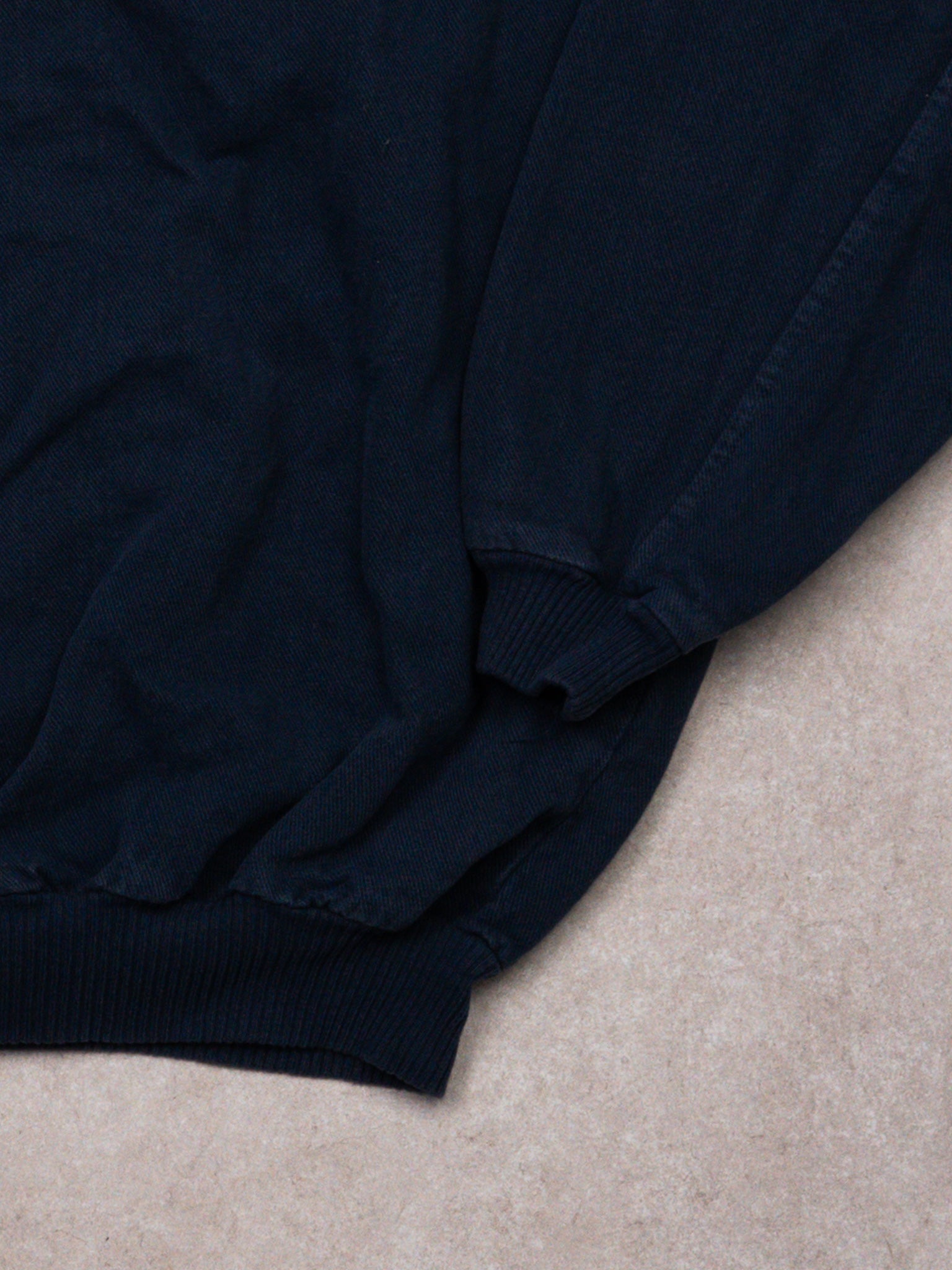 Vintage 90s Navy 'UI' Crewneck (XXL)