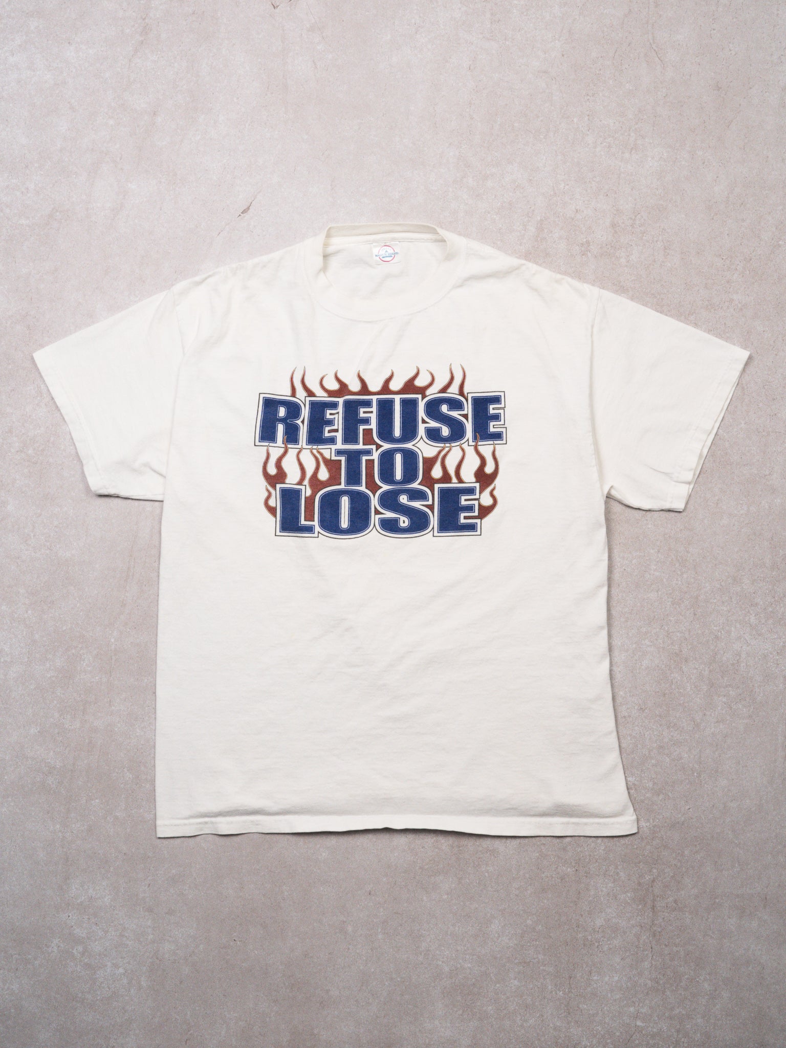 Vintage White Dodge 'Refuse to Lose' Tee (M)