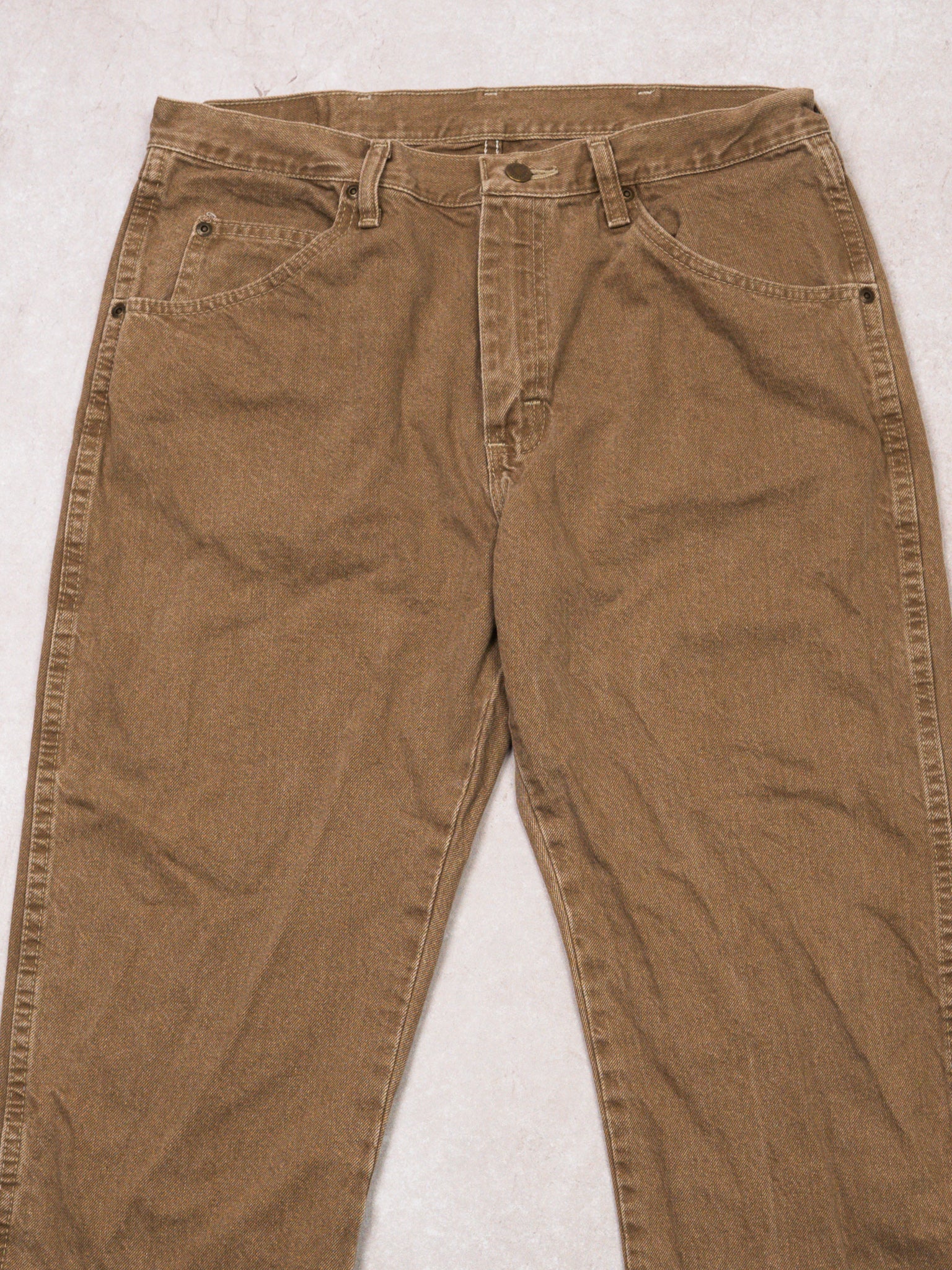 Vintage Camel Wrangler Jeans (32 x 30)