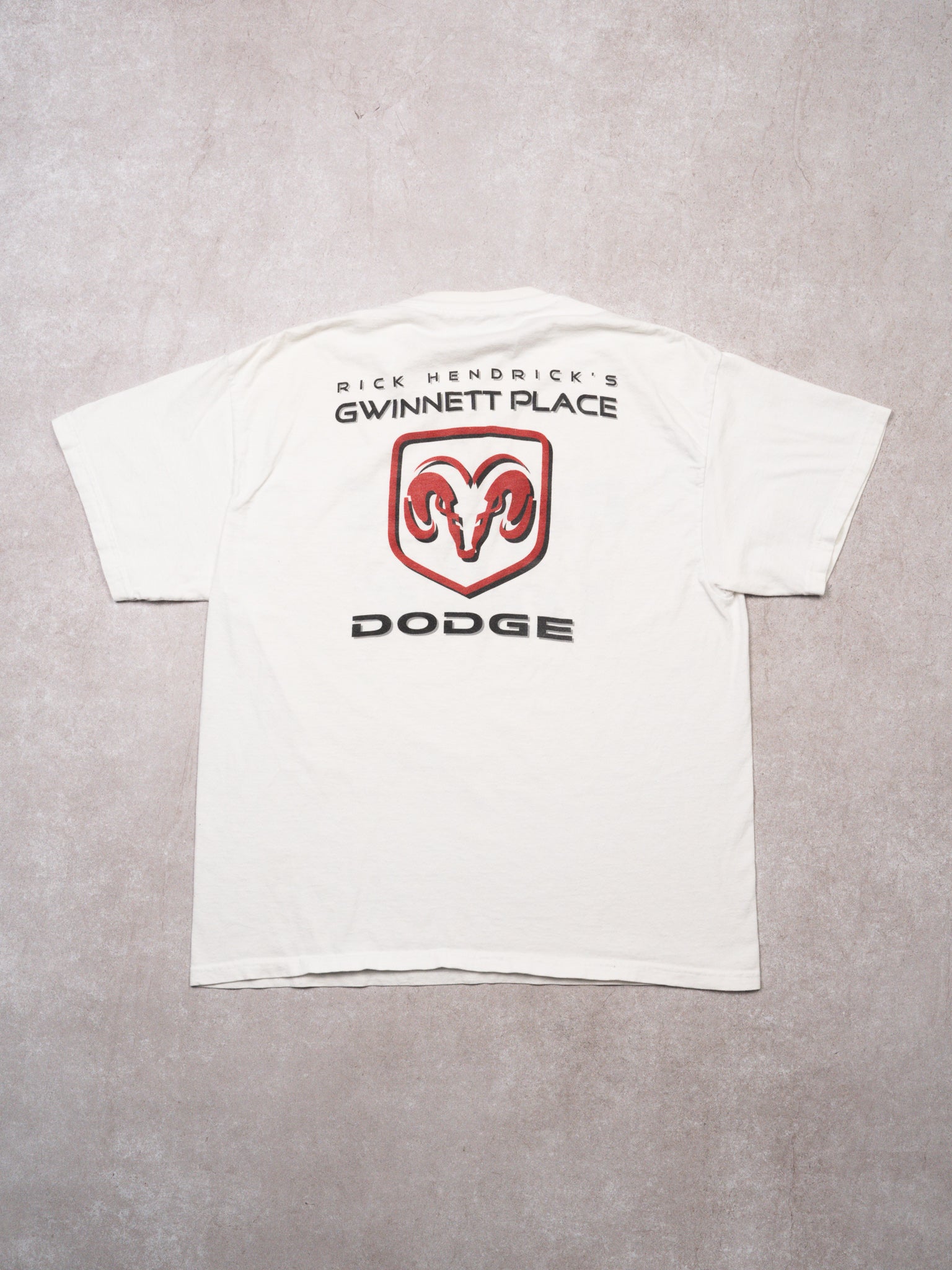 Vintage White Dodge 'Refuse to Lose' Tee (M)