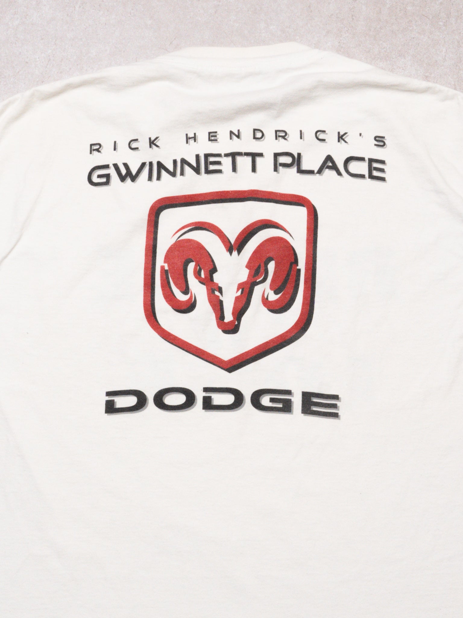 Vintage White Dodge 'Refuse to Lose' Tee (M)