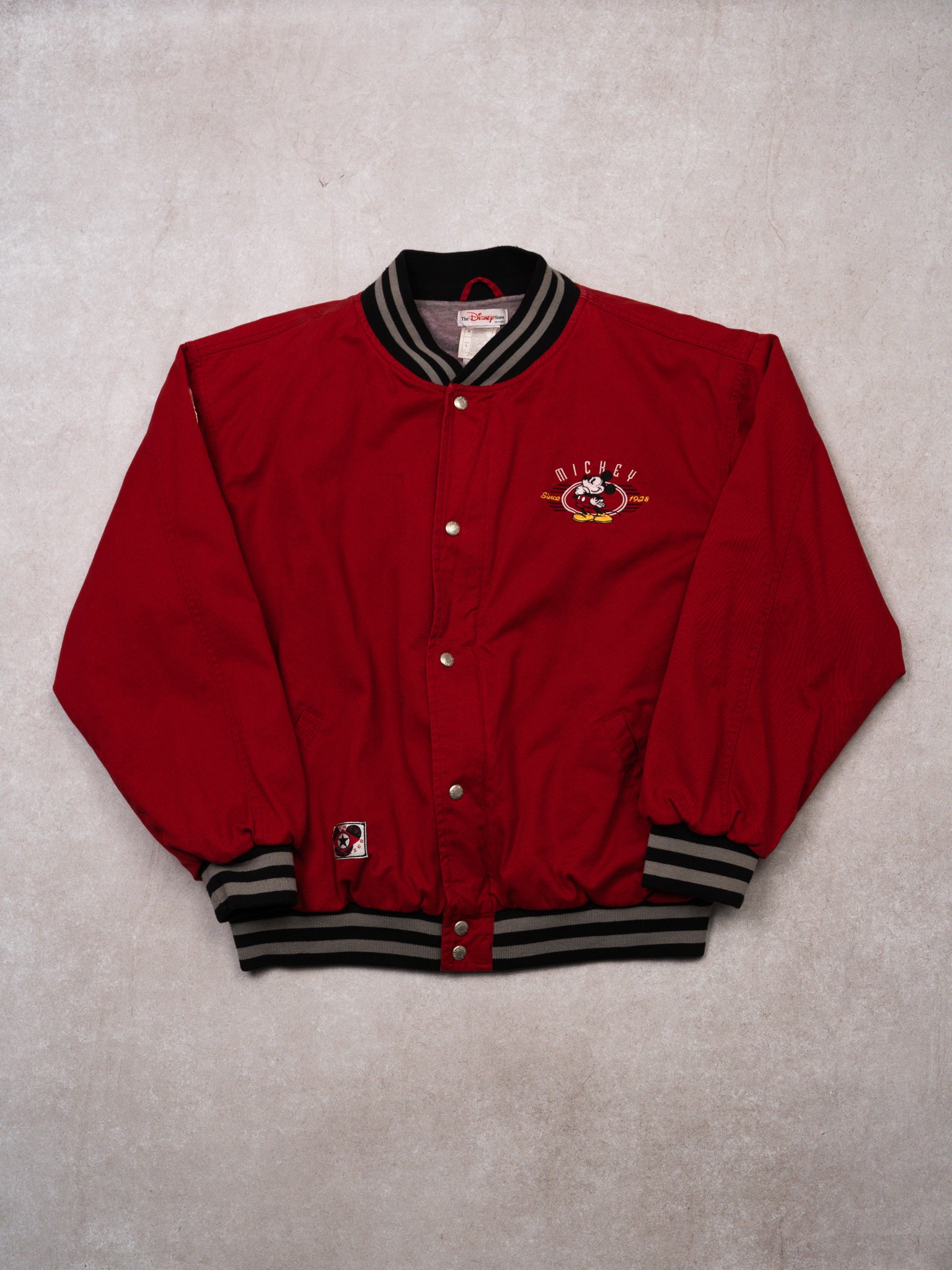 Vintage Red Mickey Mouse Original Varsity Jacket 2.0 (L) – Rebalance ...