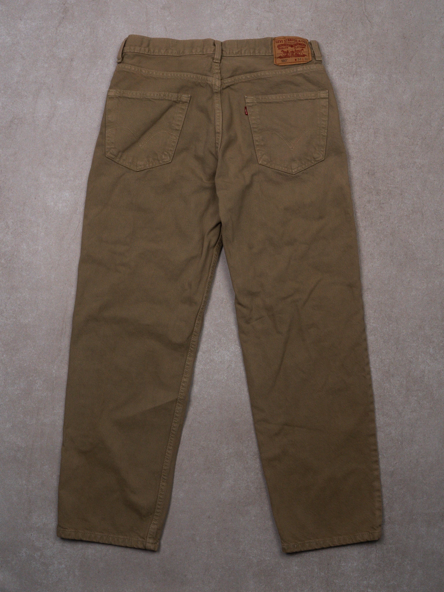 Vintage Beige 550 Levi Denim Pants (32 x 30)