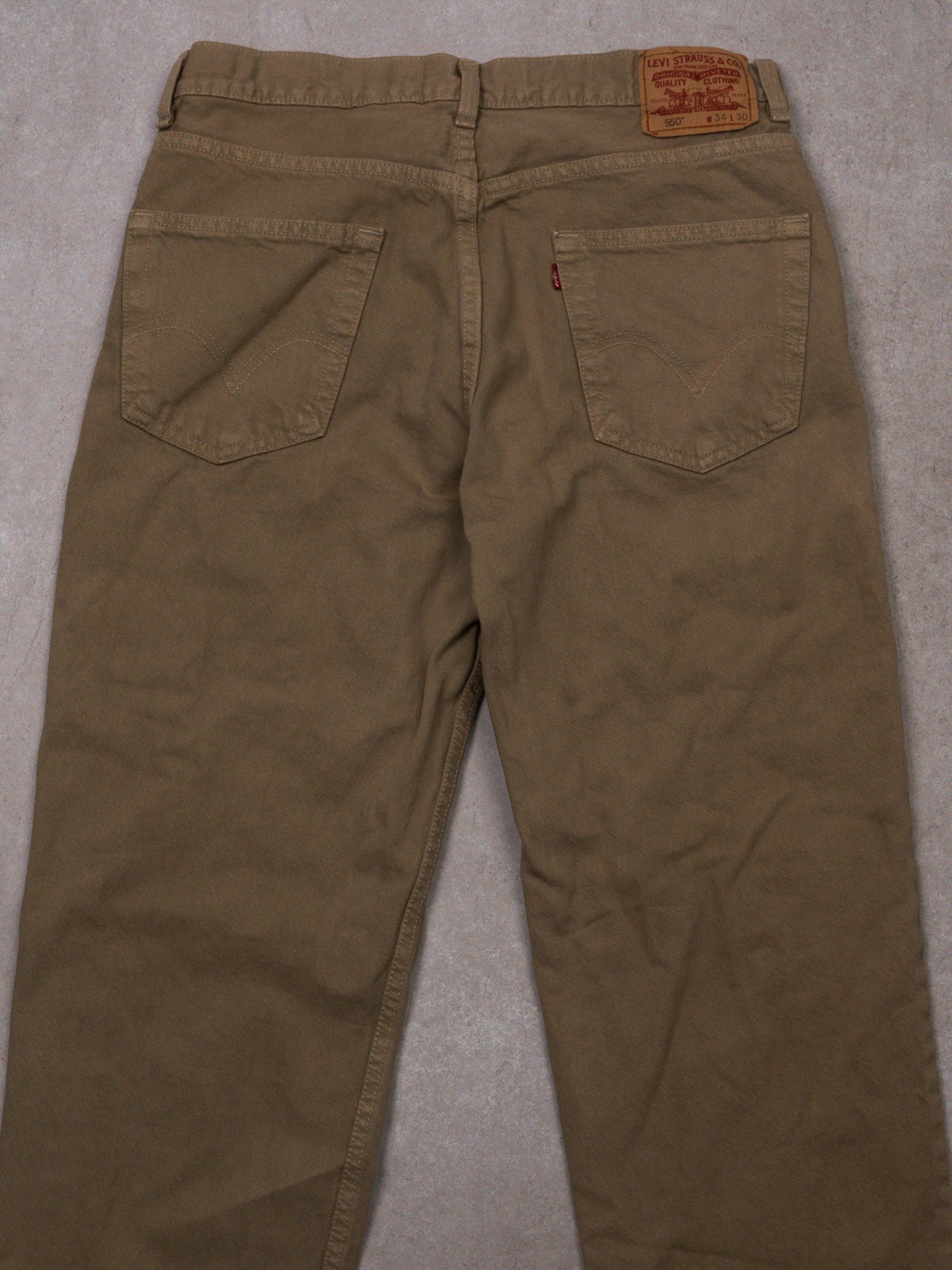 Vintage Beige 550 Levi Denim Pants (32 x 30)