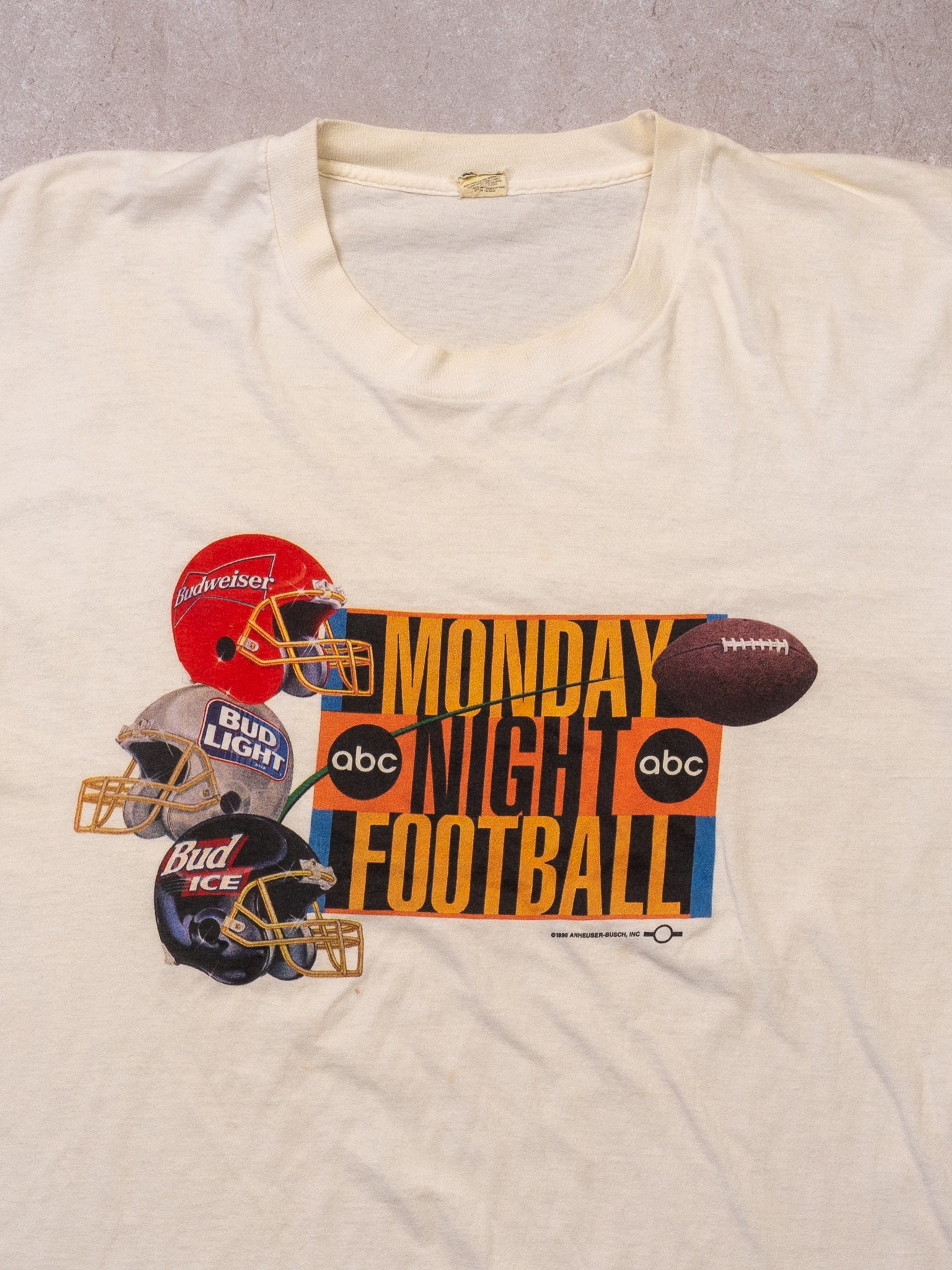 Vintage '96 Monday Night Football ABC Single Stitch Tee (M)
