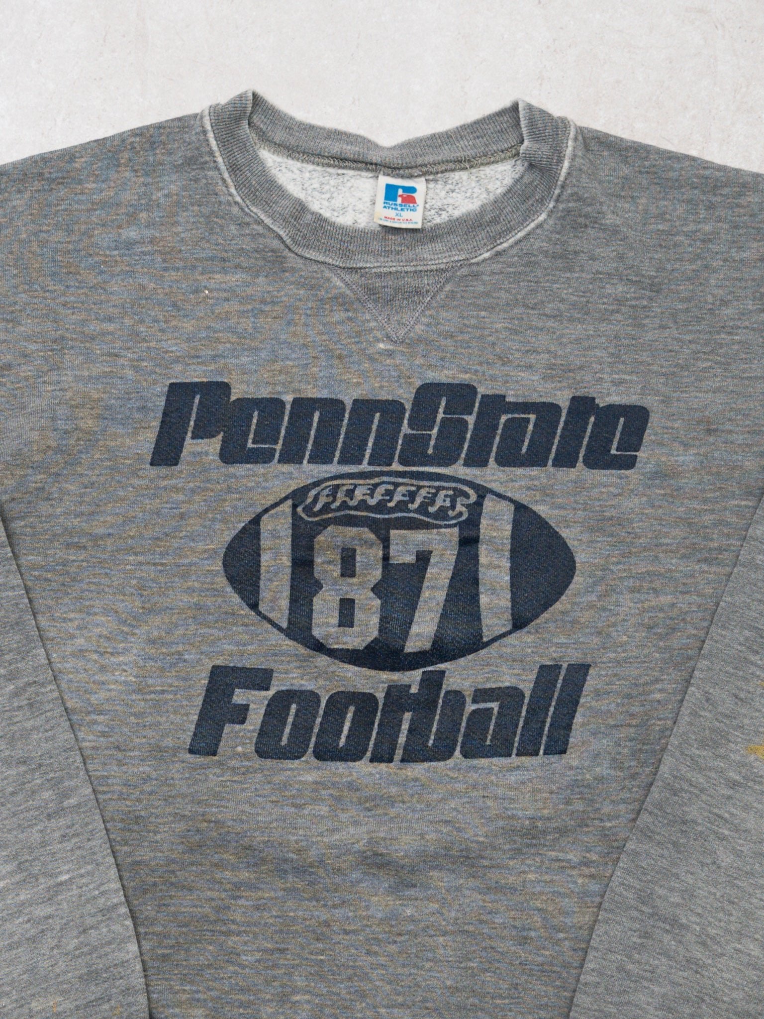 Vintage Rugged 80s Penn State Football x Russell Athletics Crewneck