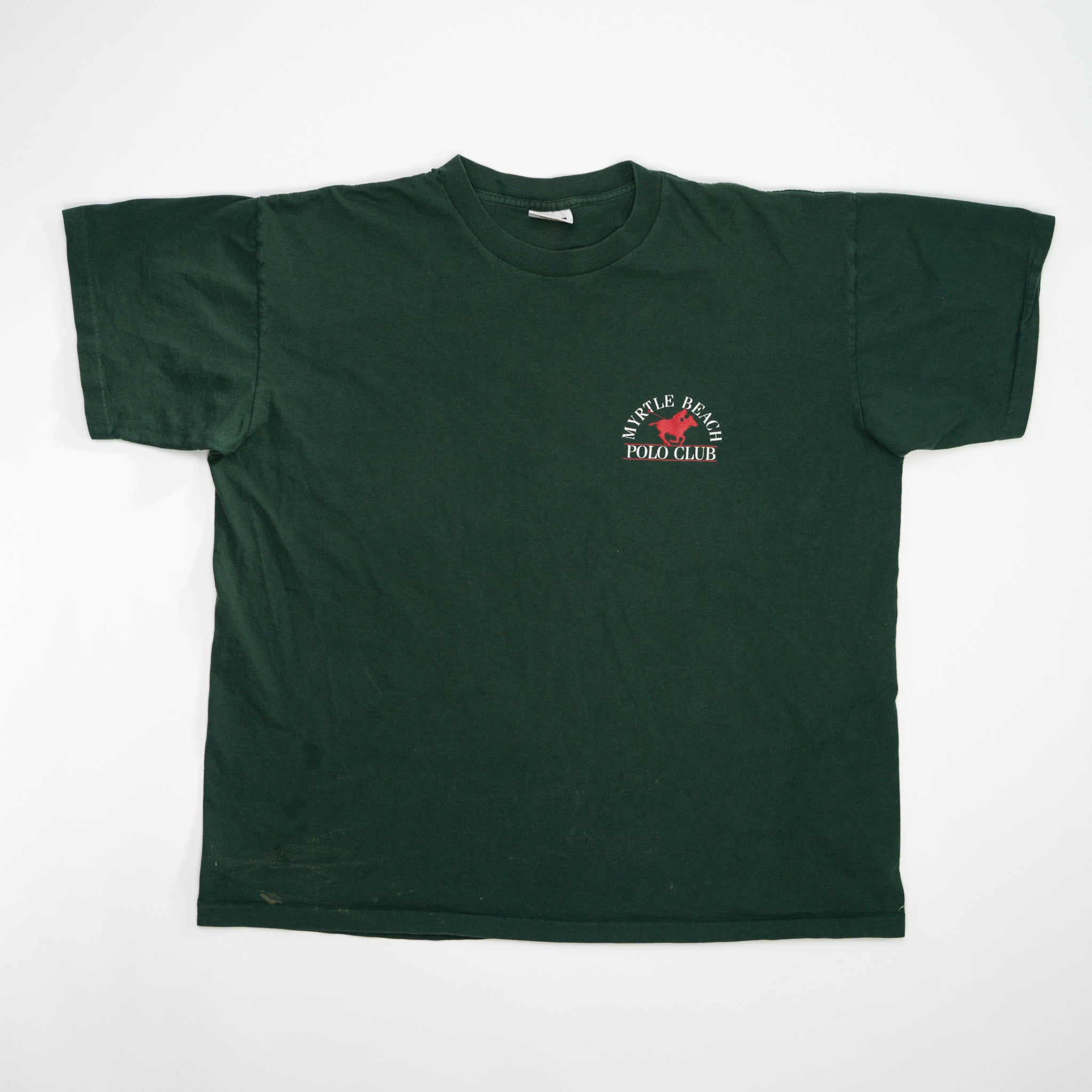 Vintage 90s Green Myrtle Beach Polo Club Shirt (XL) – Rebalance Vintage