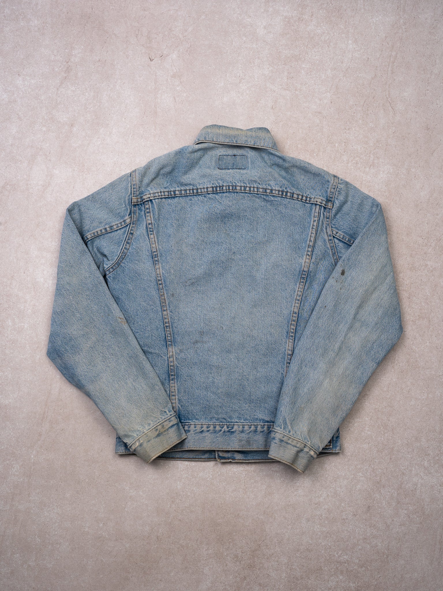 Vintage 80s Light Blue Levi Denim Jacket (XS)
