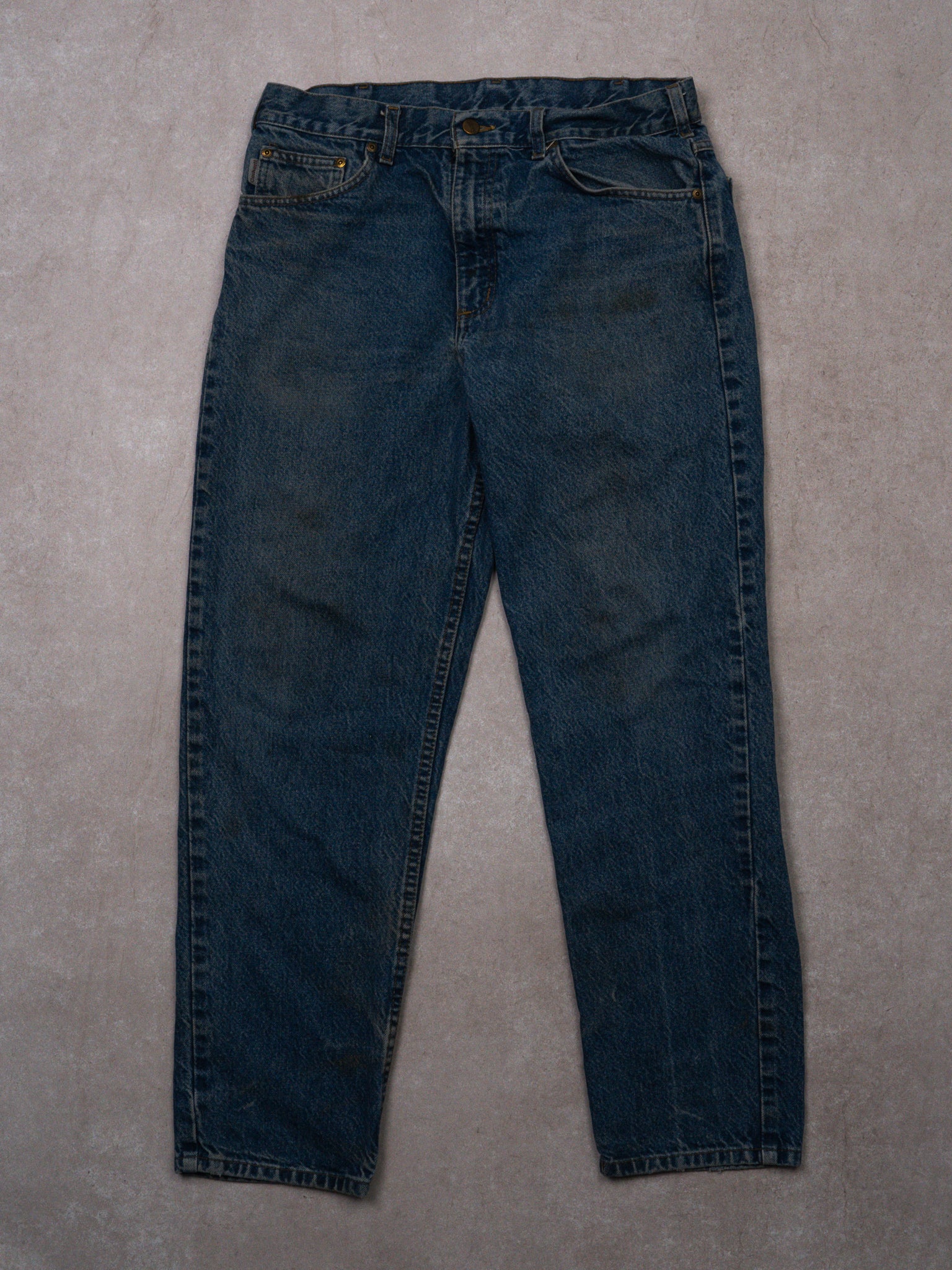 Vintage Blue Carhartt Jeans (32 x 30)