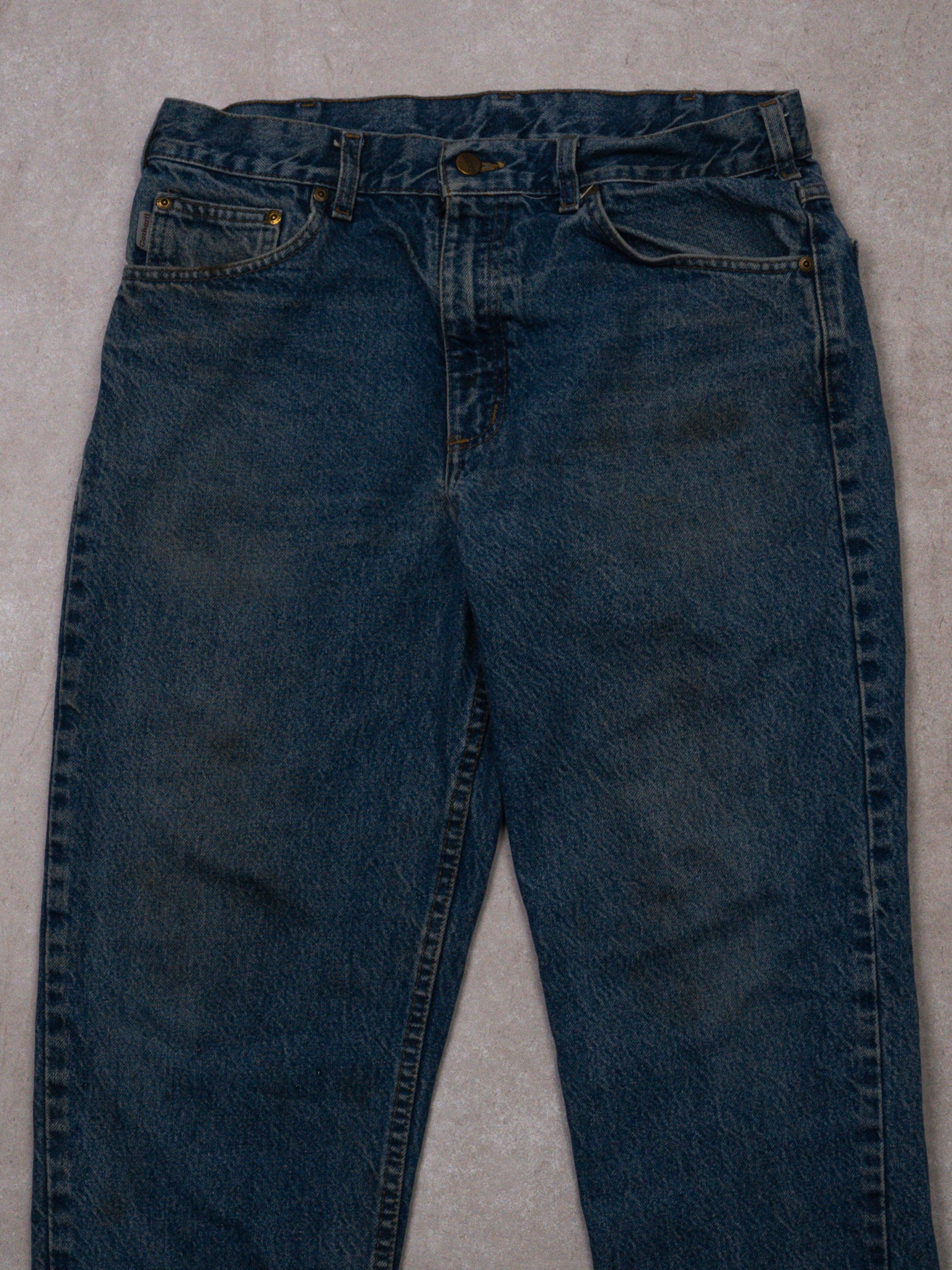 Vintage Blue Carhartt Jeans (32 x 30)