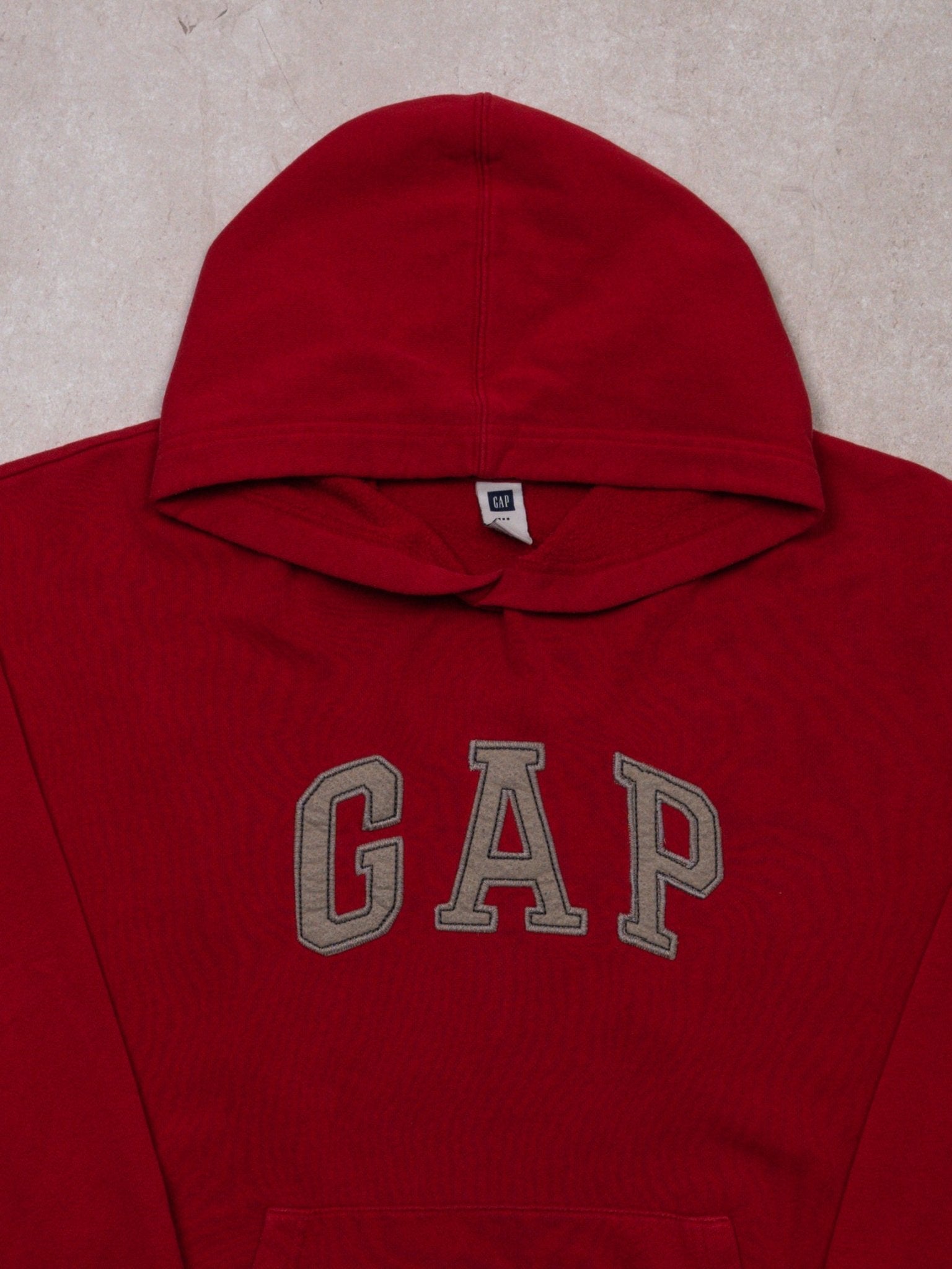 Vintage Y2K Red Gap Hoodie (XXL)