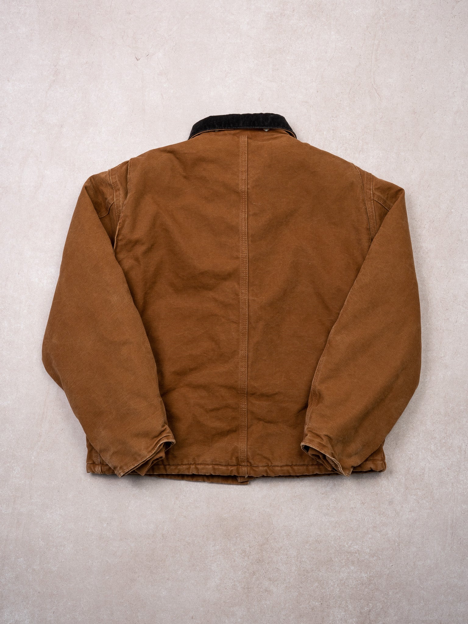 Vintage 90s Camel + Black Carhartt 'Feldman' WIP Arcan Jacket (M)