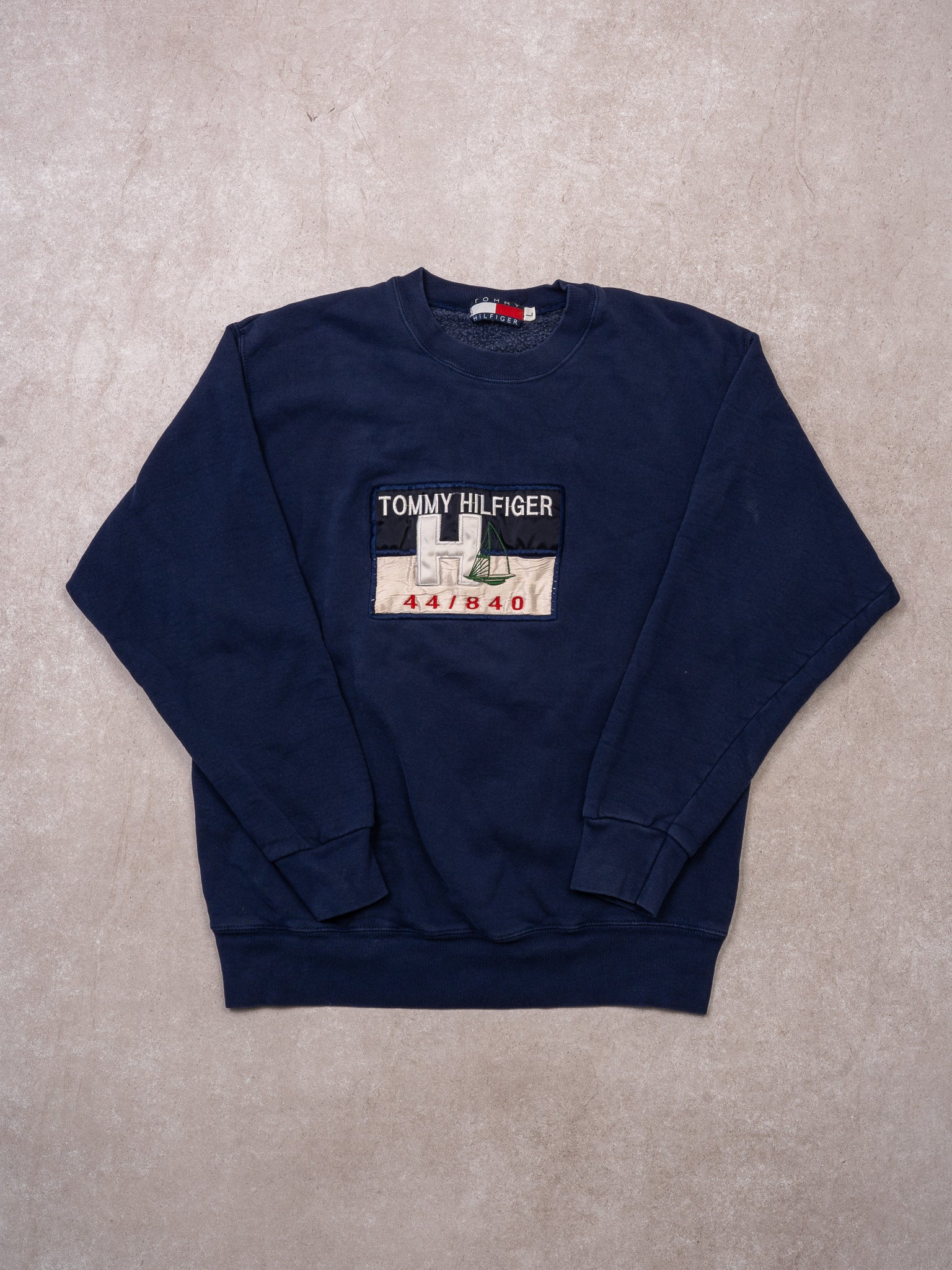 Vintage 90s Tommy Hilfiger 44/840 Sailing Crewneck (M)