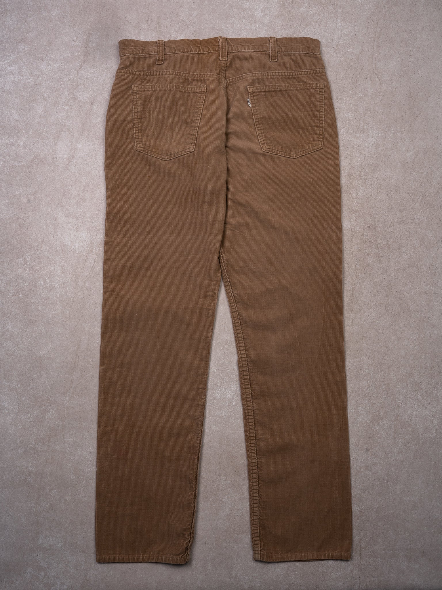 Vintage Beige Levi Corduroy White Tab Pants (36 x 33)