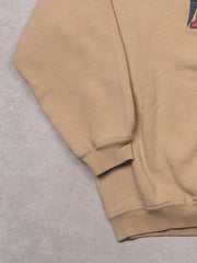 Vintage 90s Beige 'NR' Northern Reflections Golfing Crewneck (L)