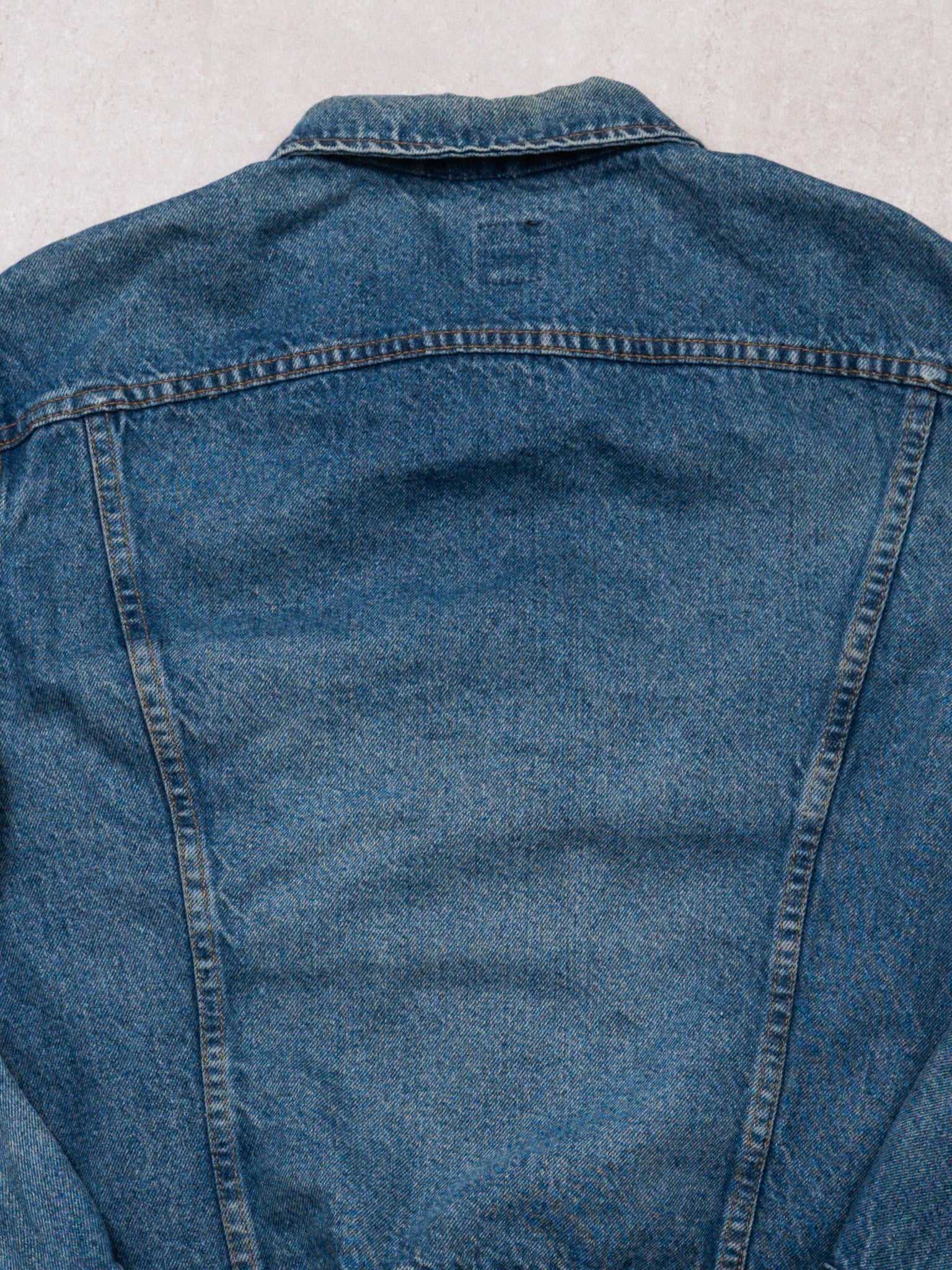 Vintage 80s Blue Lee Denim Jacket (M)