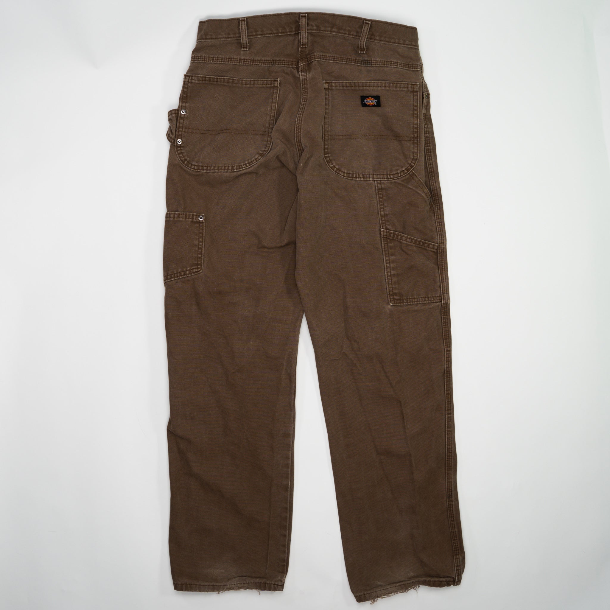 Vintage Brown Dickies w/ Knee Rip Pants (32 x 32)