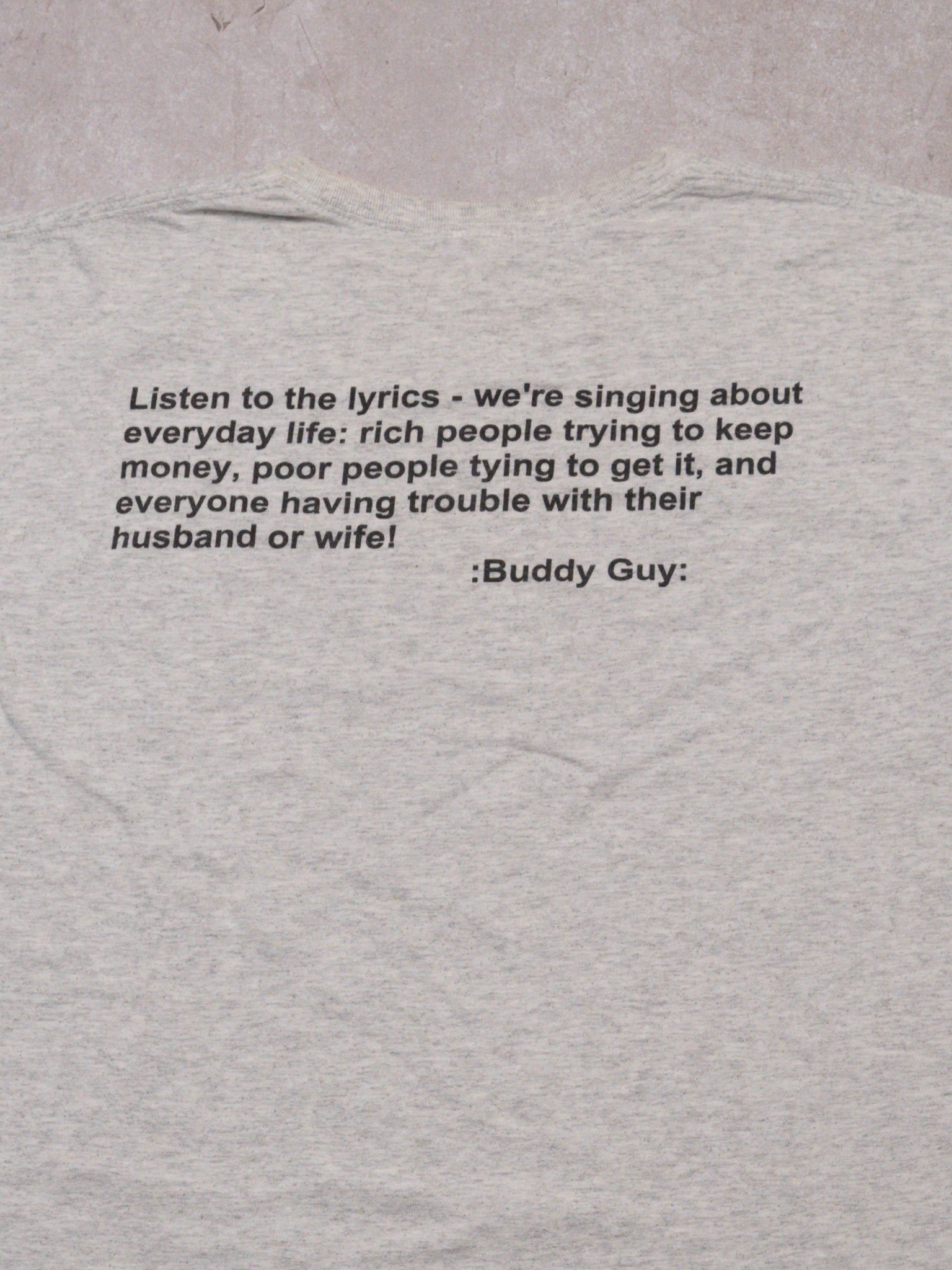 Vintage Buddy Guy 'Damn Right' Tee (XL)