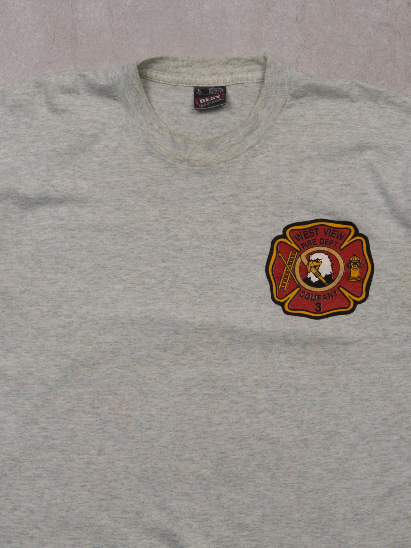 Vintage 90s West View Fire Dept Tee (M)