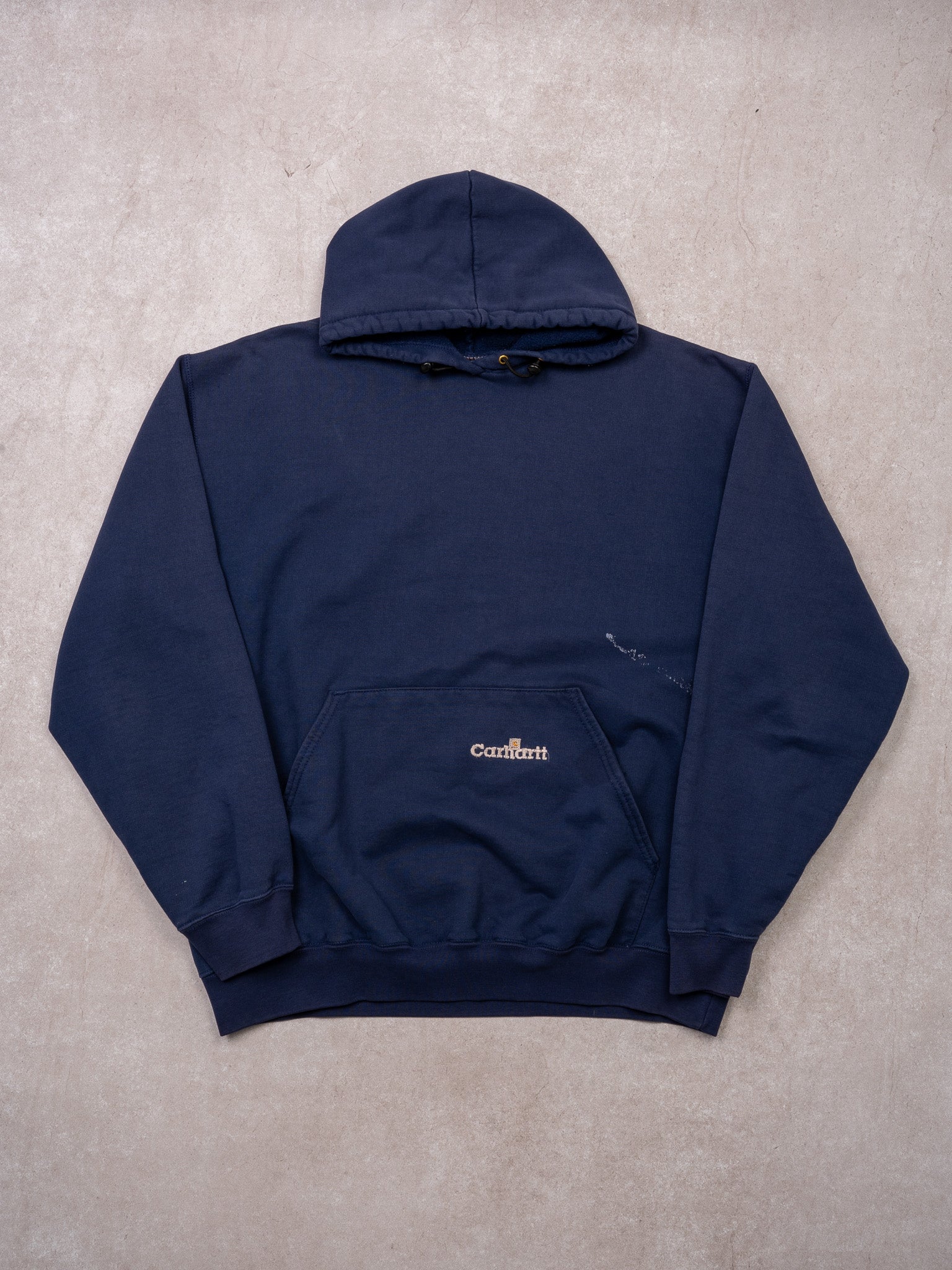 Vintage Y2K Blue Carhartt Essential Hoodie (XL)