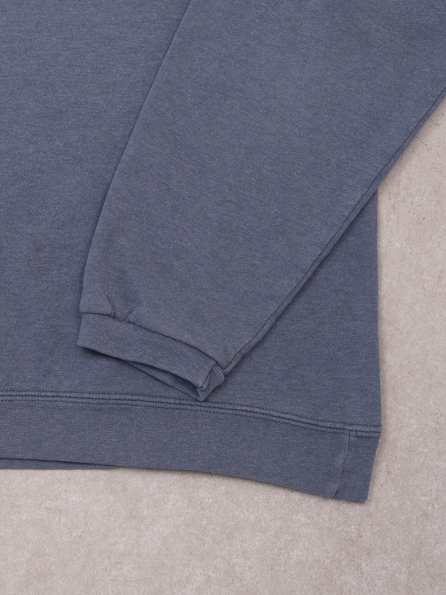 Vintage 80s Blue Rugged Hanes Crewneck (L)
