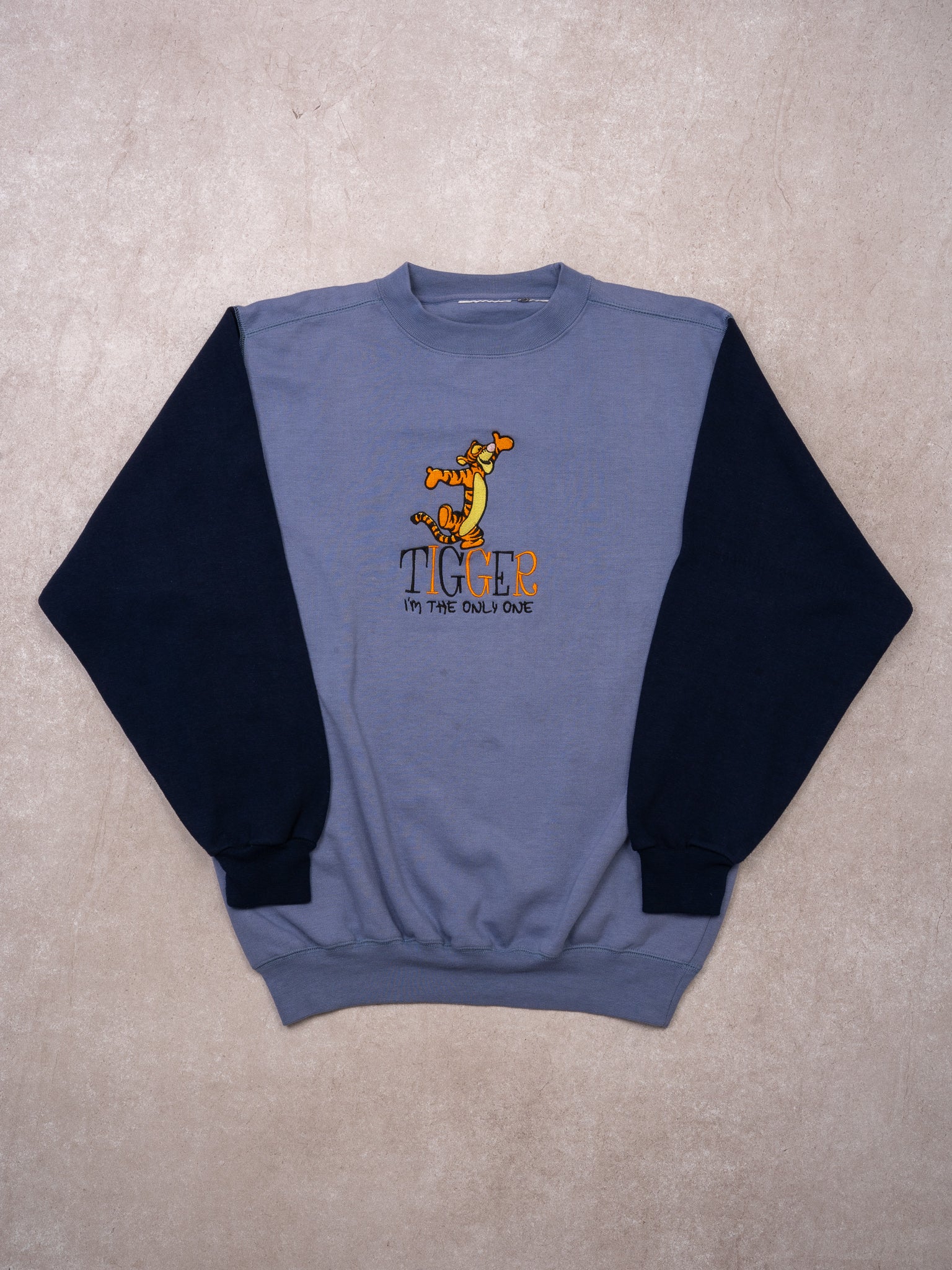 Vintage 90s Blue Tiger 'Im the only one' Crewneck