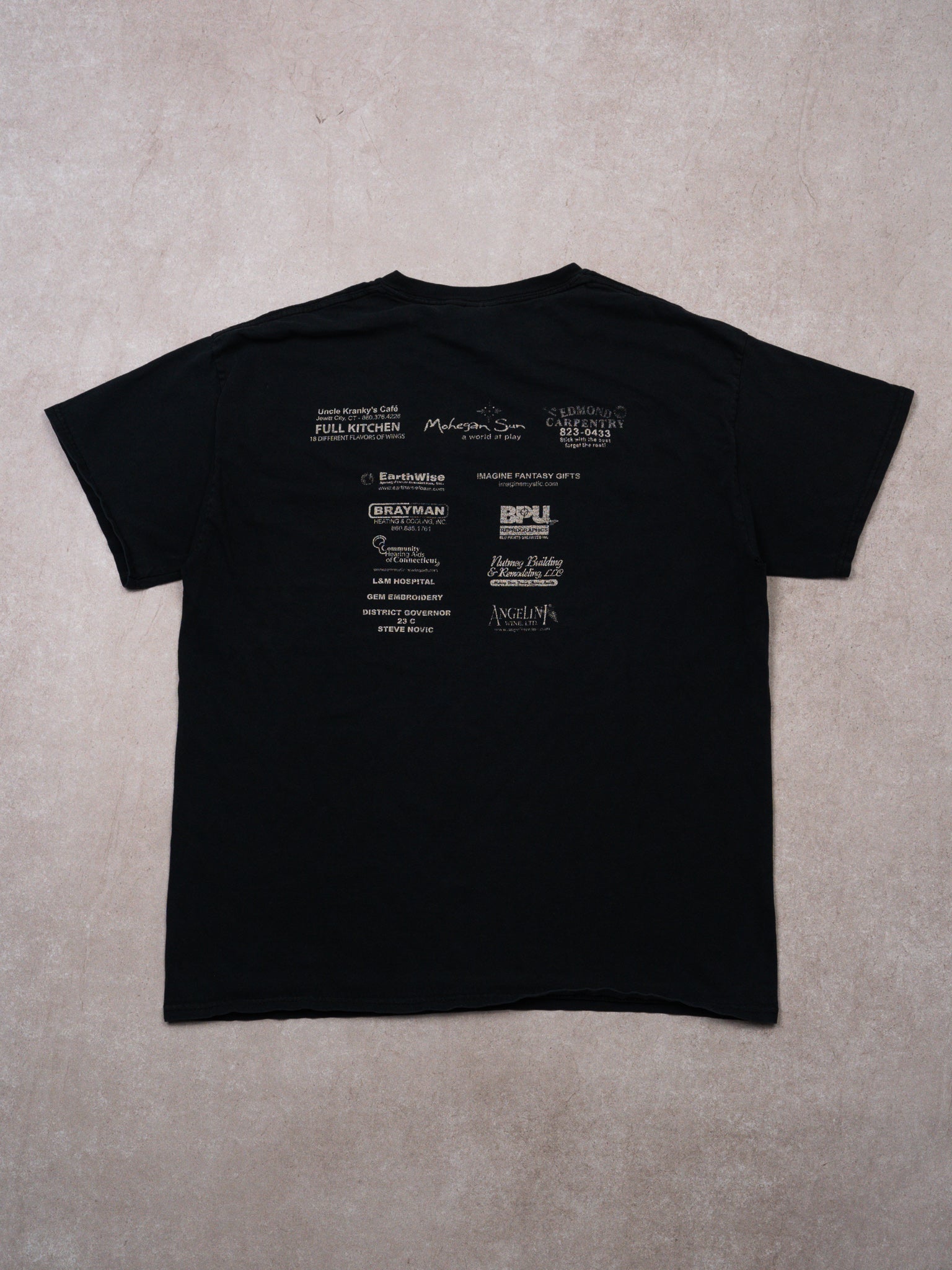 2000's Black Montville Run + Rally Ride Tee (M)