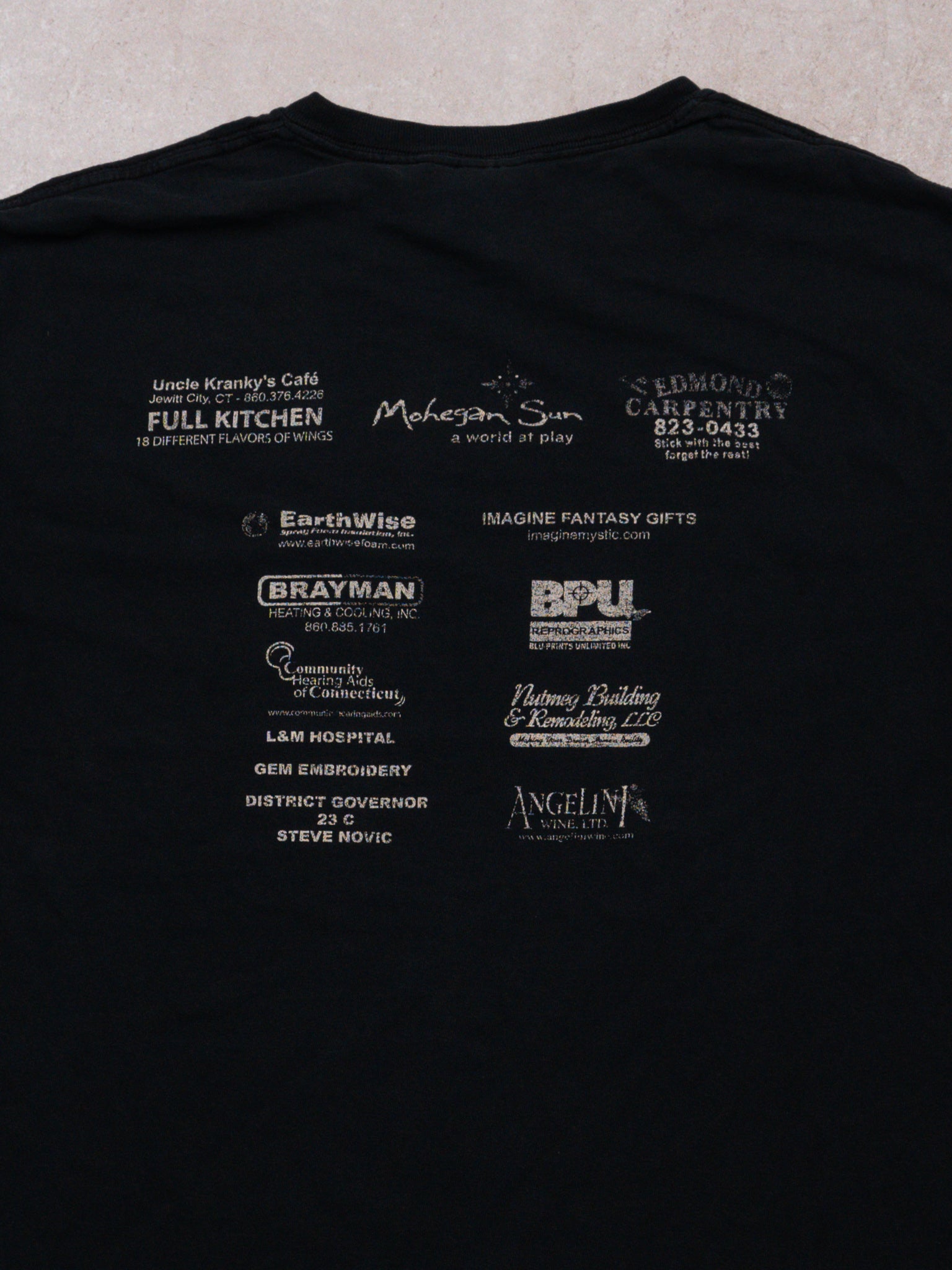 2000's Black Montville Run + Rally Ride Tee (M)