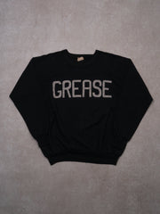 Vintage 80s Black Grease Crewneck (L)