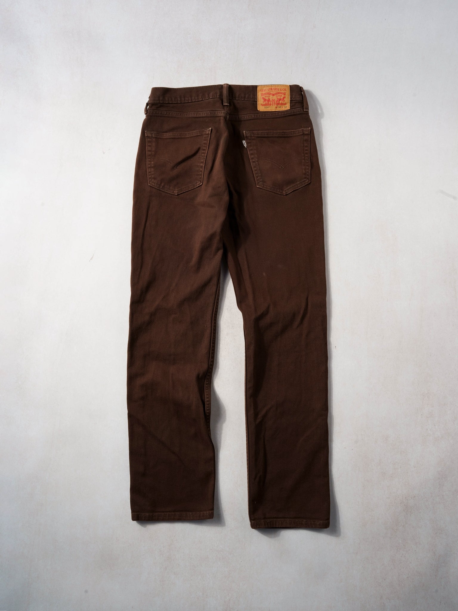 Vintage Y2K Brown Levi's 514 Denim Jeans (32x32)