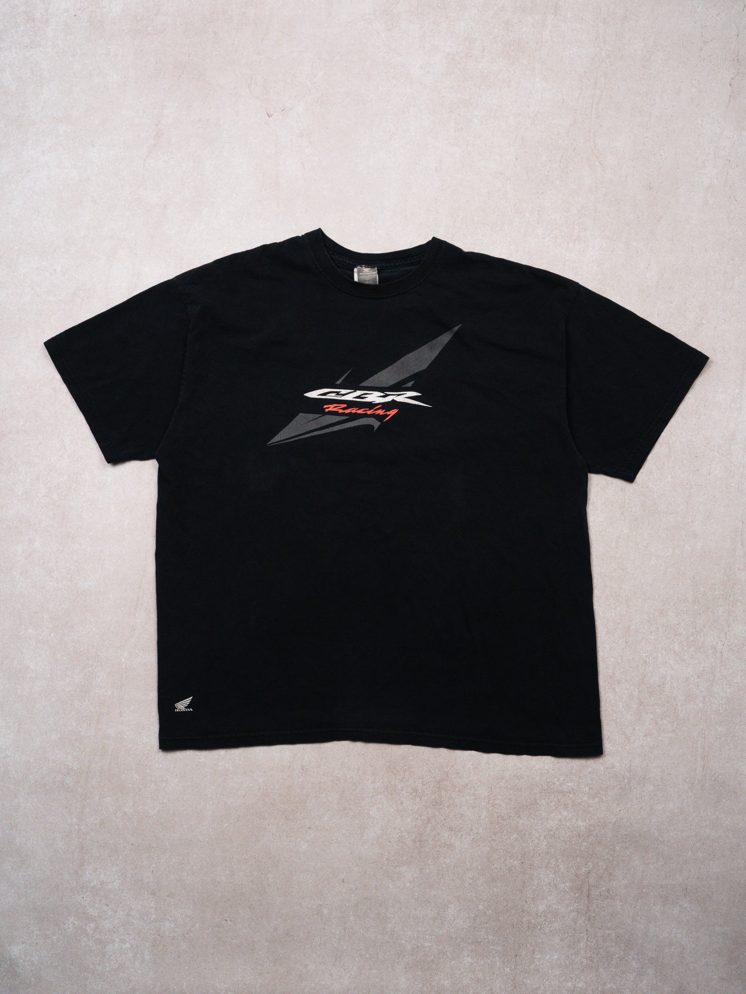 Vintage Black Honda CBR Racing Tee (L)