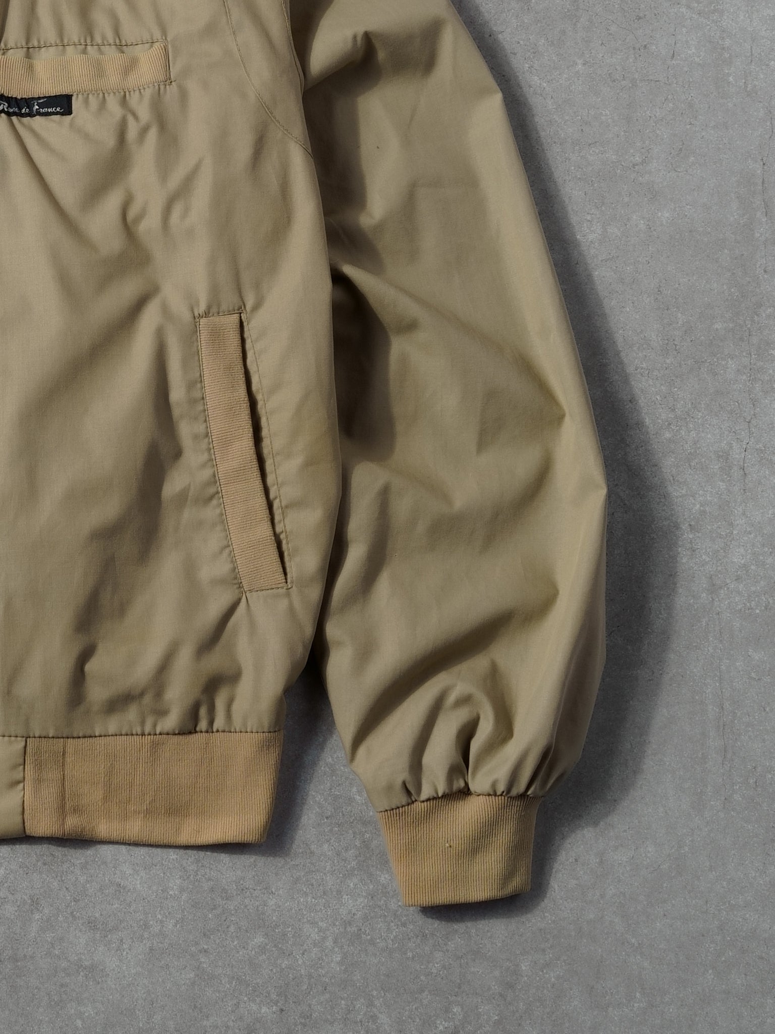 Vintage 90s Brown Reve da France Windbreaker Jacket (L)