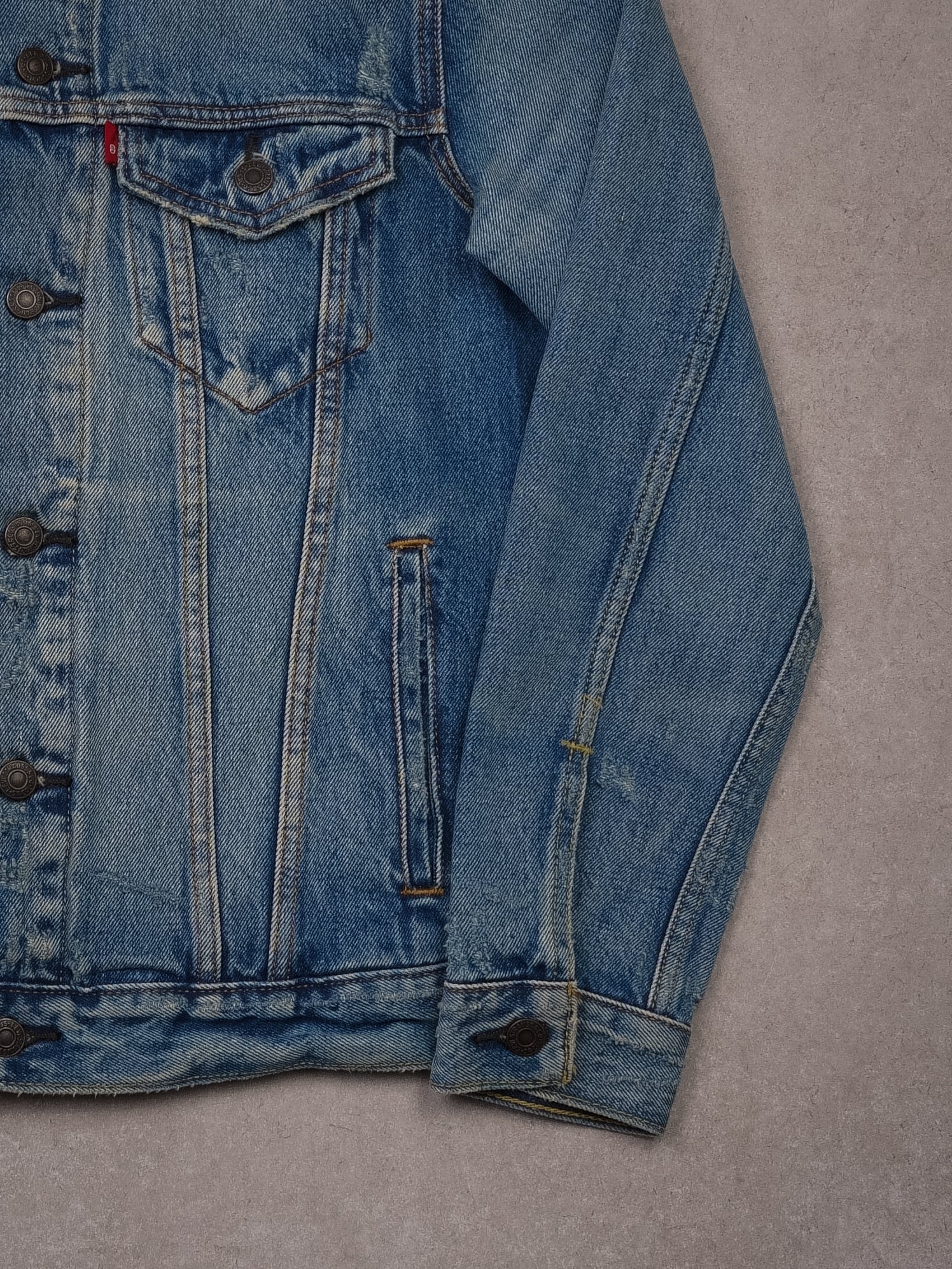Vintage Washed Blue Levi's Denim Jacket (S)