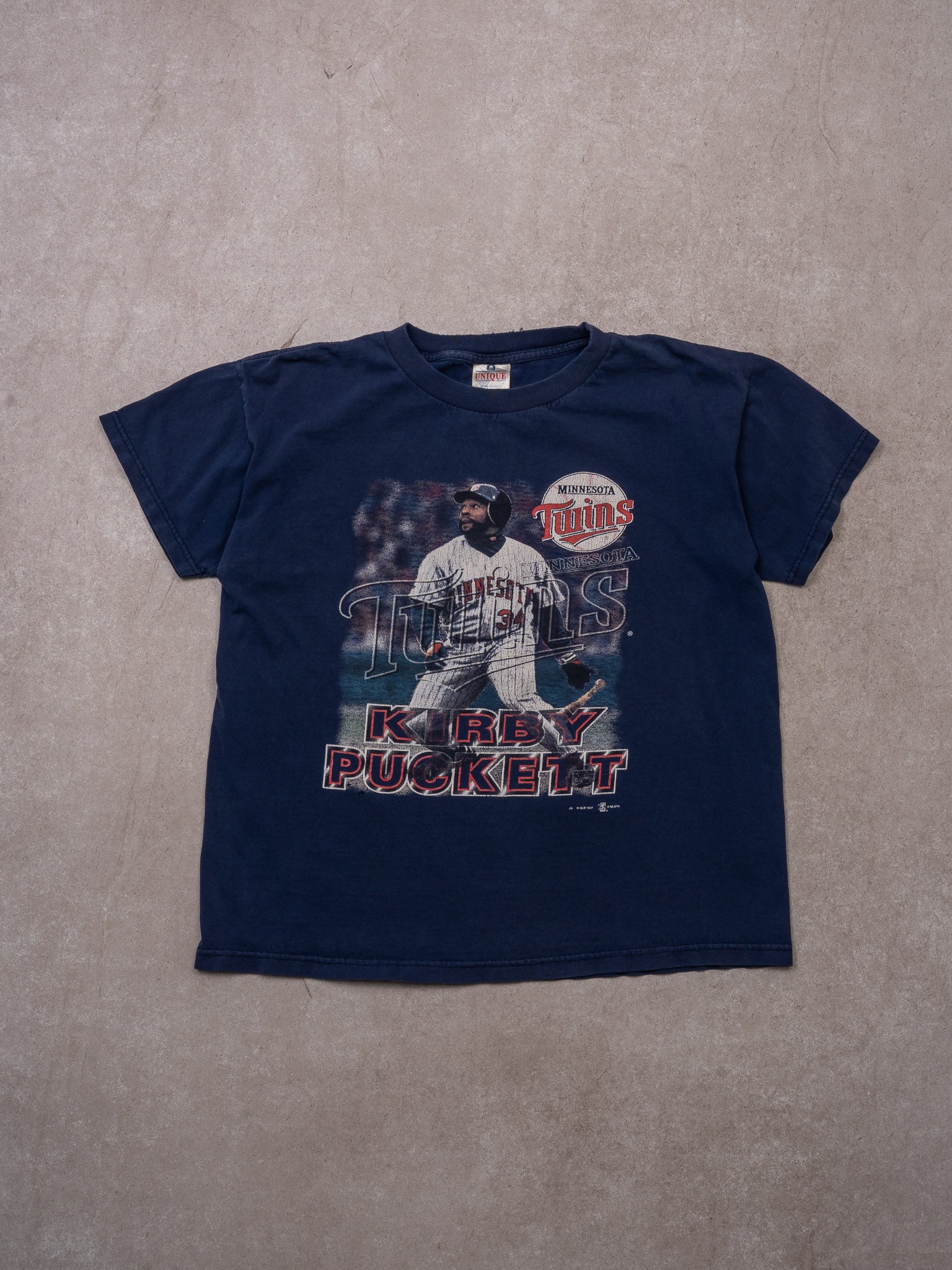 Vintage '97 Kirby Puckett Twins MLB Baby Tee (XS)