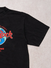 Vintage RARE 90s Black Hard Rock Cafe Skydome Toronto Tee (S/M)