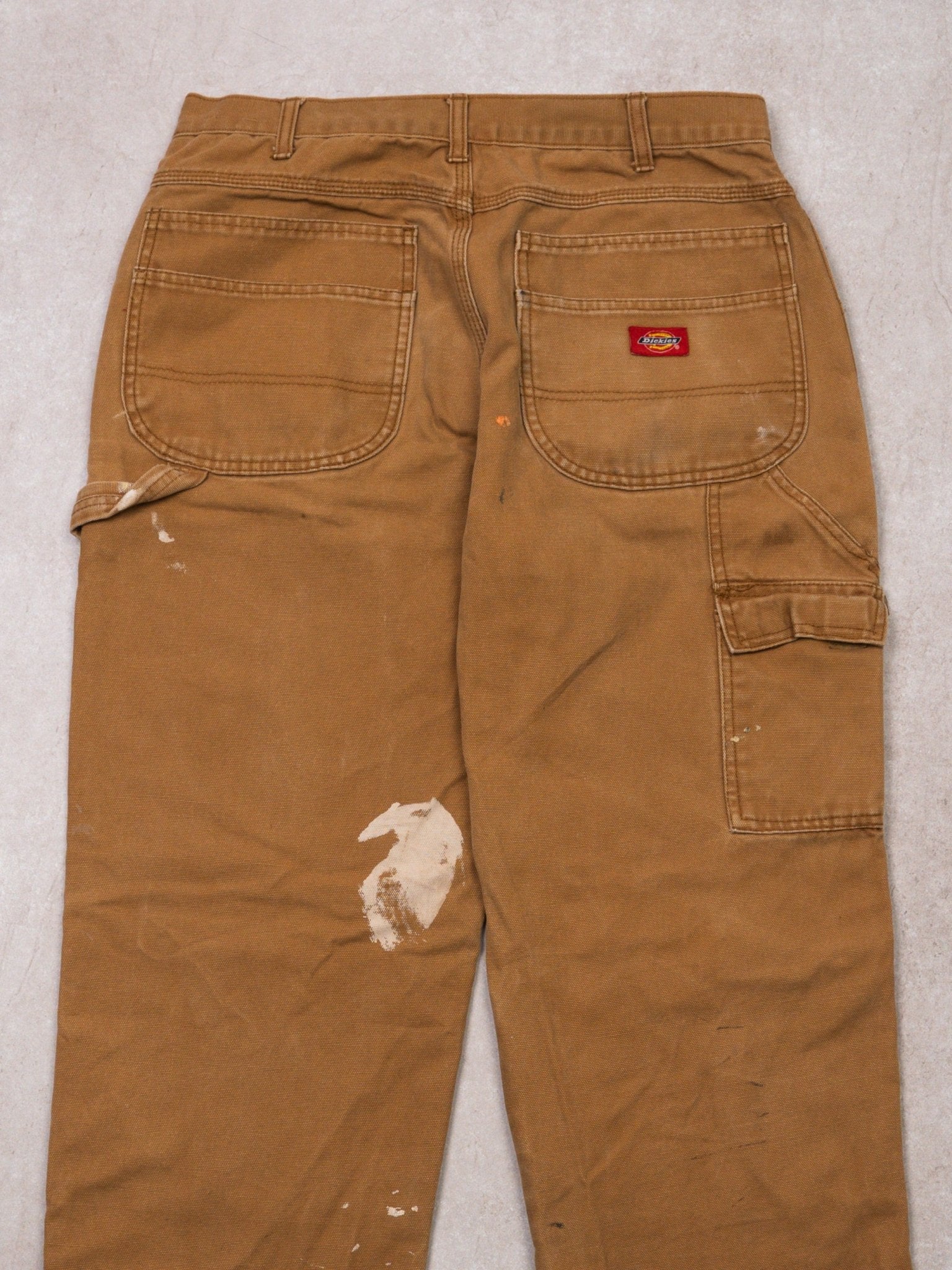 Vintage Rugged Camel Dickies Double Knee Cargo Pants (32 x 32)