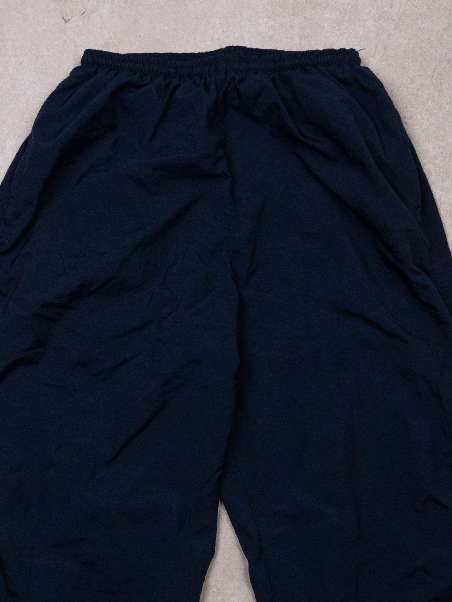 Vintage 90s Blue Nike Windbreaker Pants 2.0 (M)