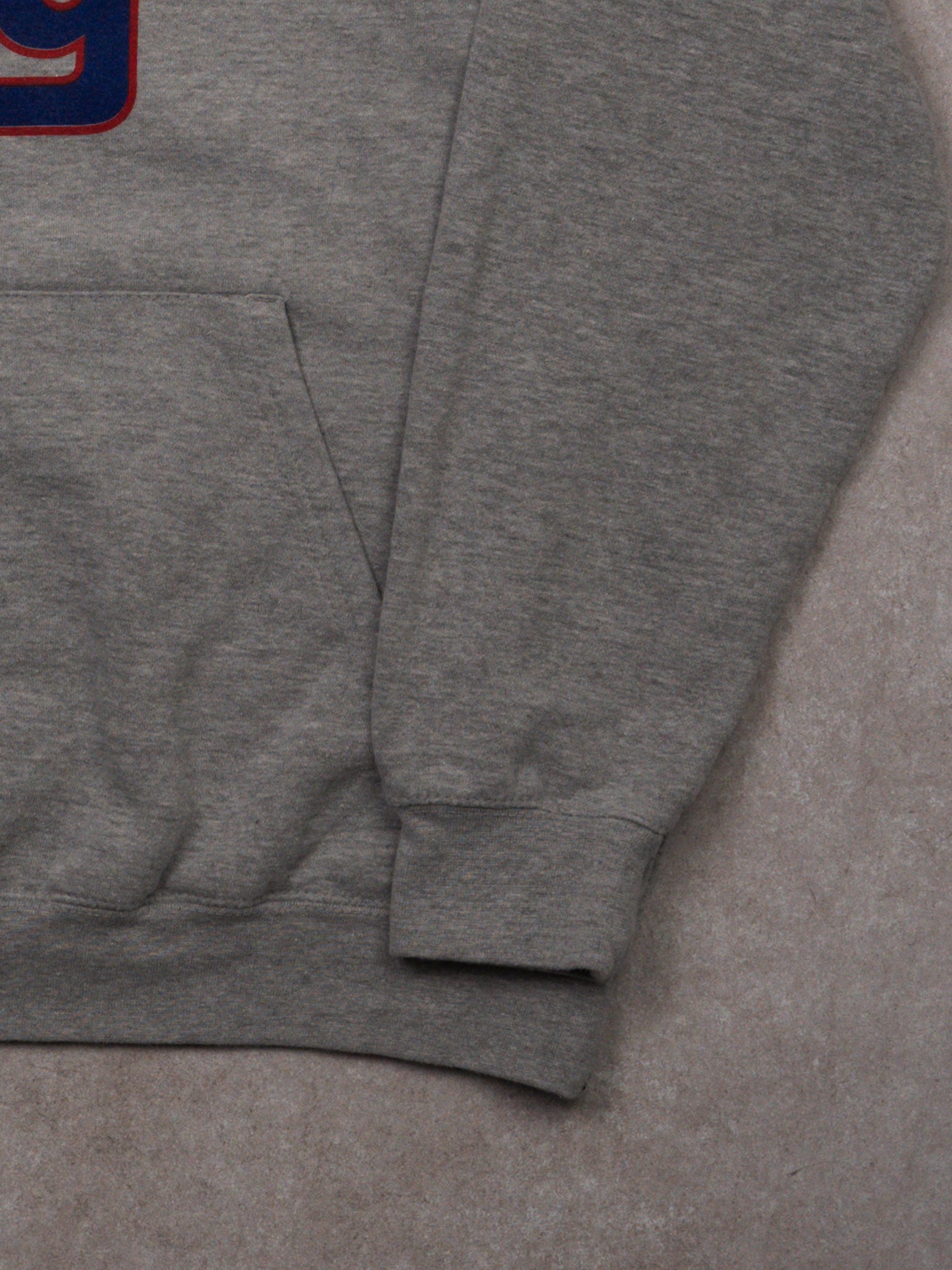 Vintage Grey NY Giants NFL Hoodie (M)