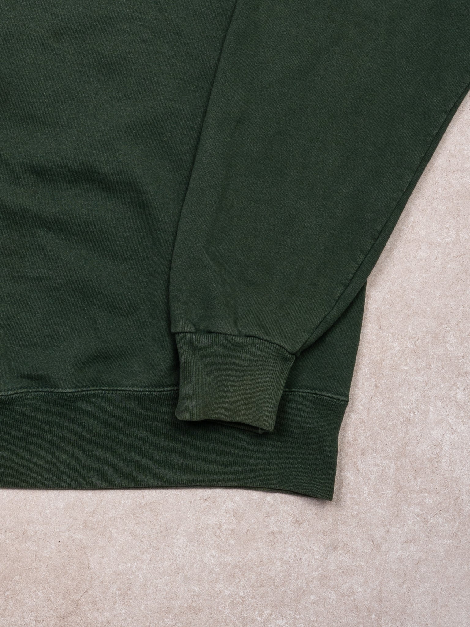 Vintage Rugged Green + Beige Champion Crewneck (XL)