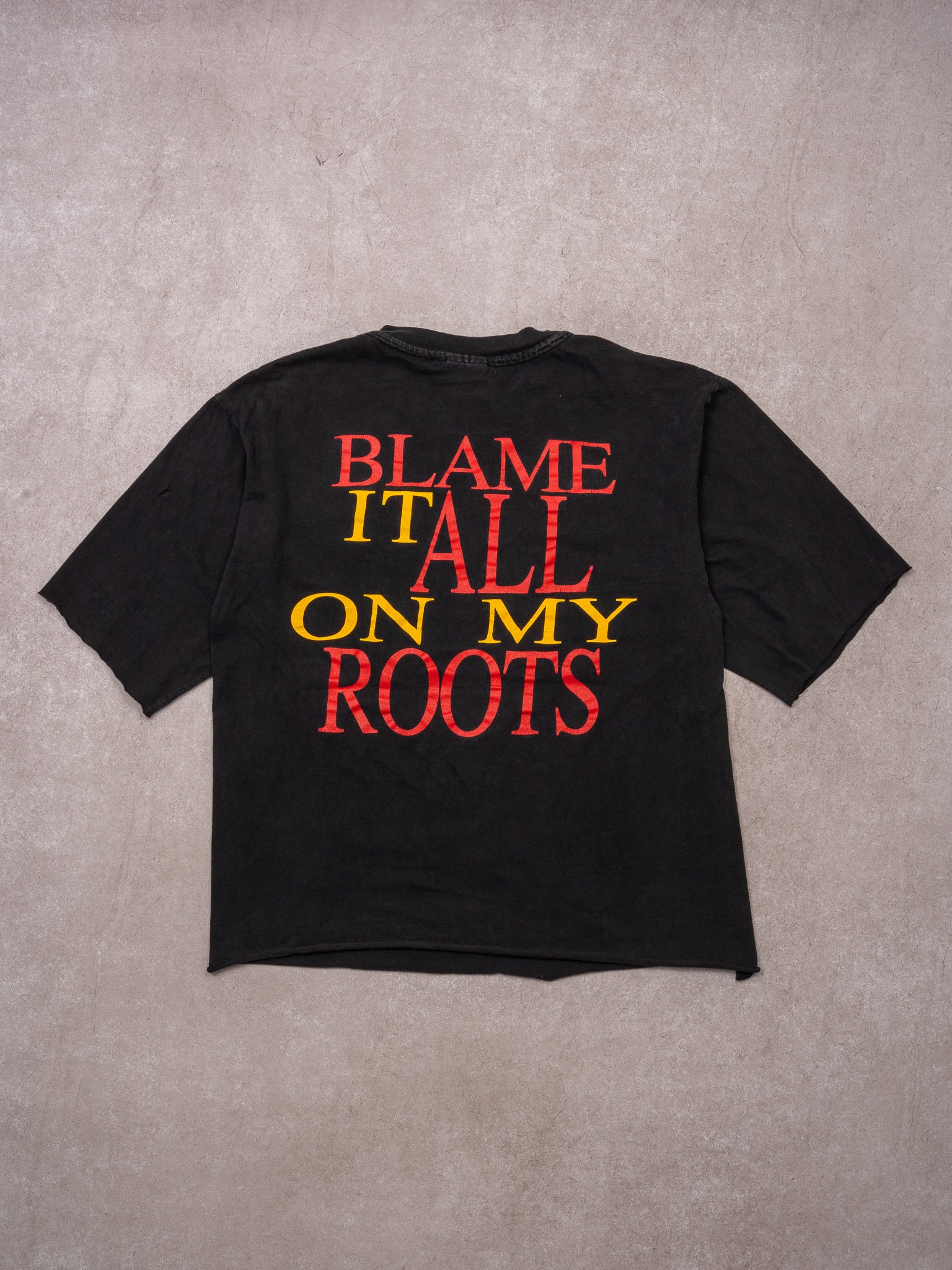 Vintage Black Garth Brooks 'Friends in low places' Boxy Tee (M)